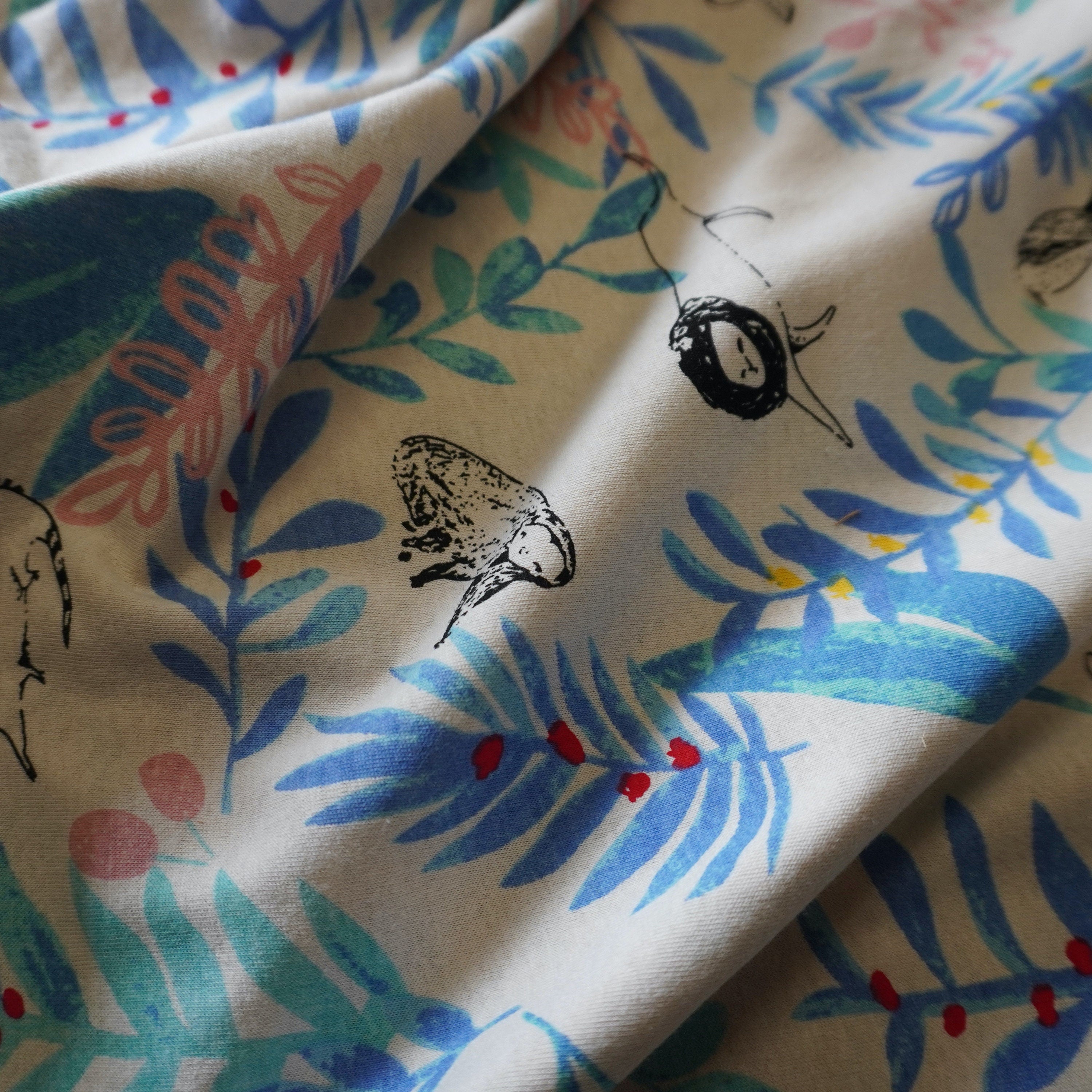 Animal Print Fabric - Cream