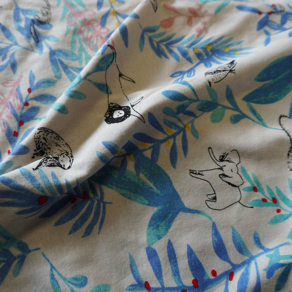 Animal Print Fabric - Cream