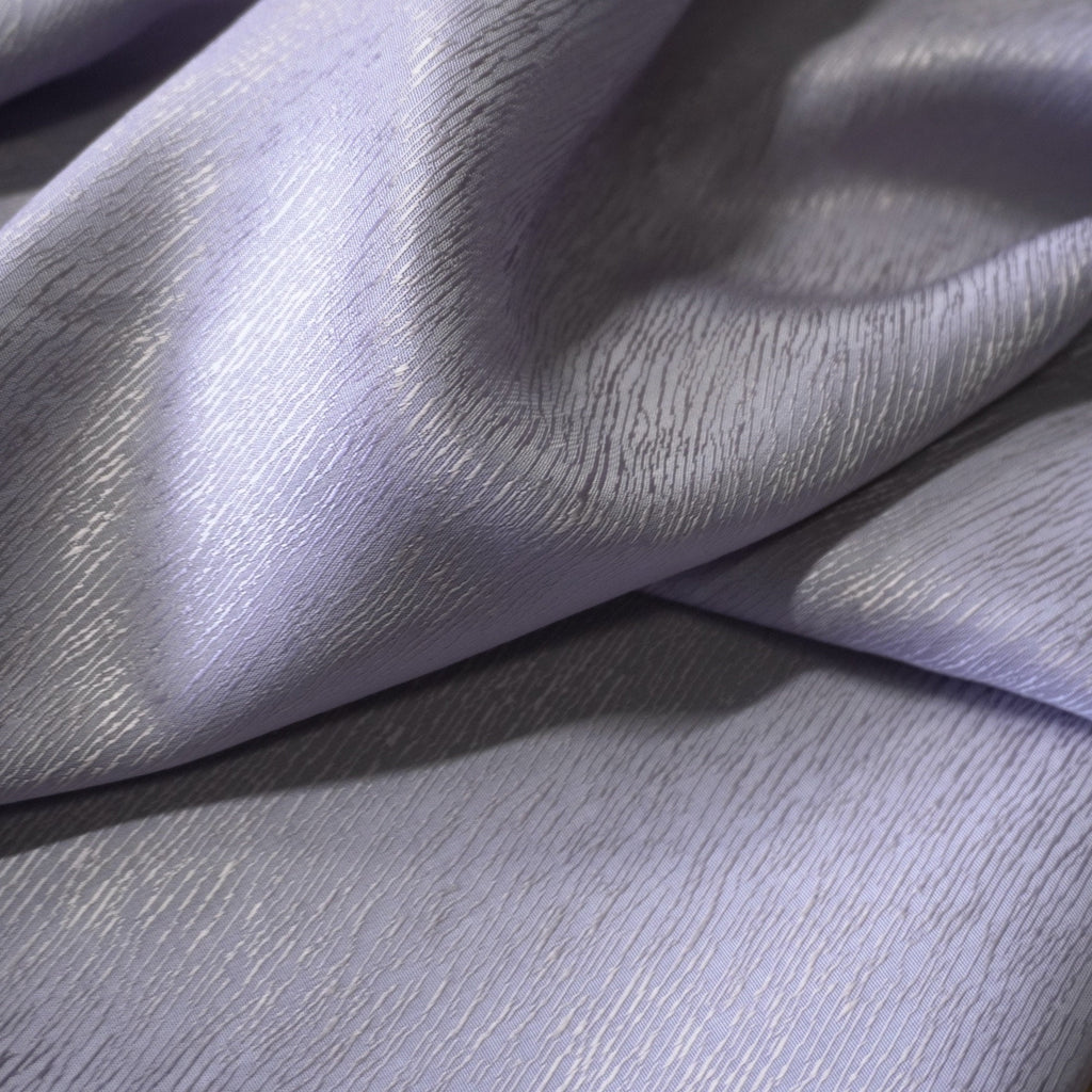 Cupro Tencel Bark Silk Jacquard - Lilac