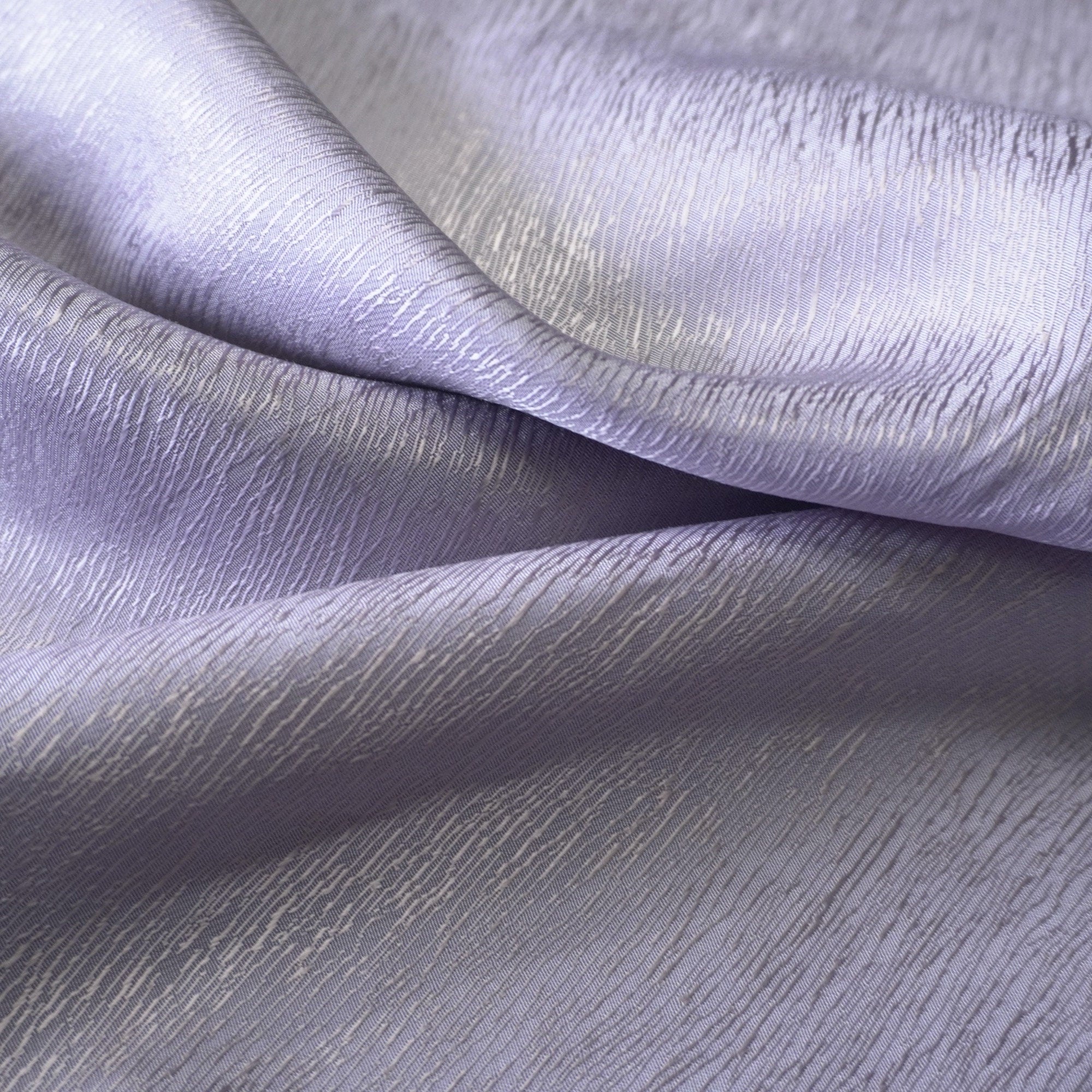 Cupro Tencel Bark Silk Jacquard - Lilac