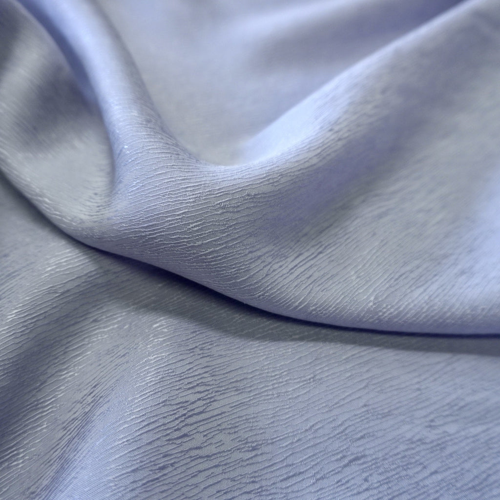 Cupro Tencel bark silk jacquard - sea foam