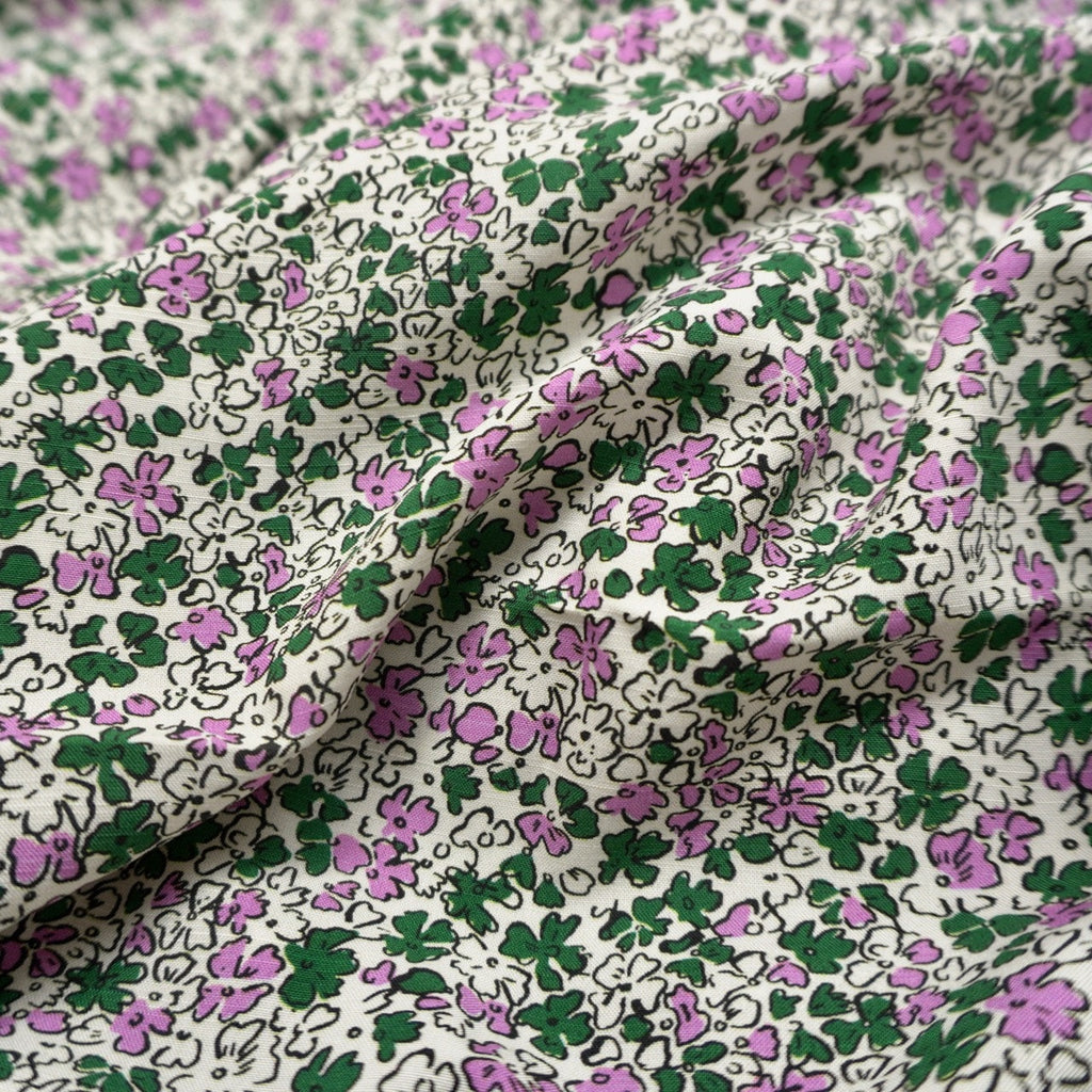 Ditsy floral - Reine Ecovero Slub