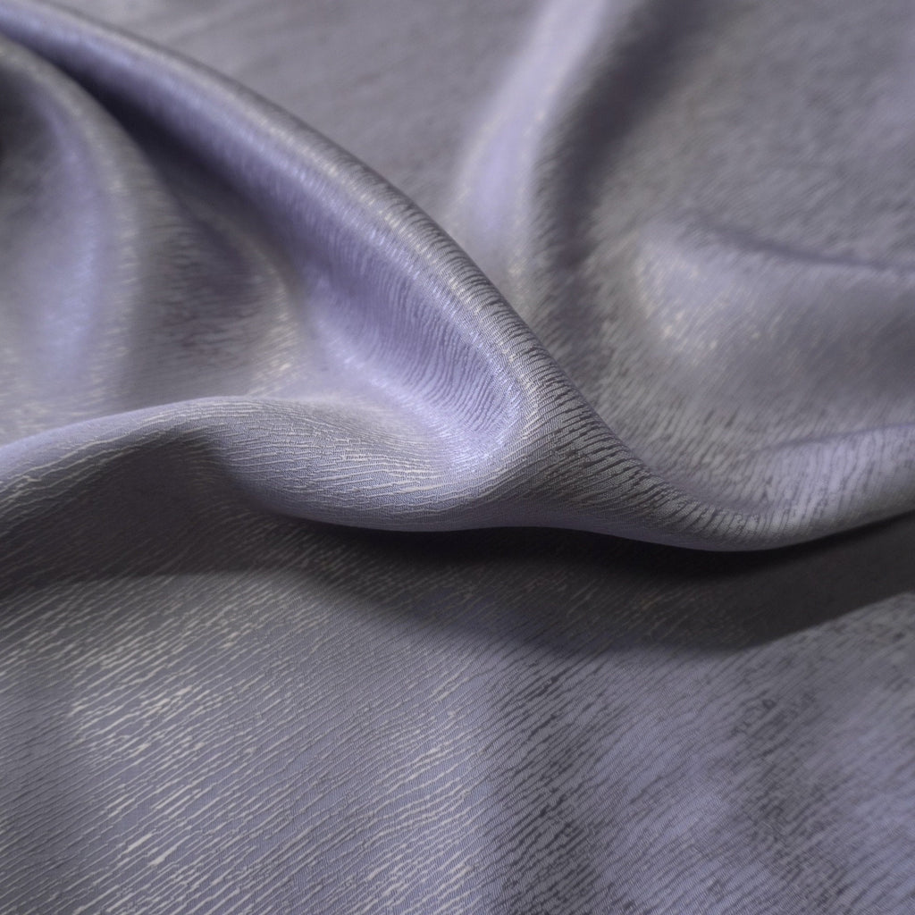 Cupro Tencel Bark Silk Jacquard - Lilac