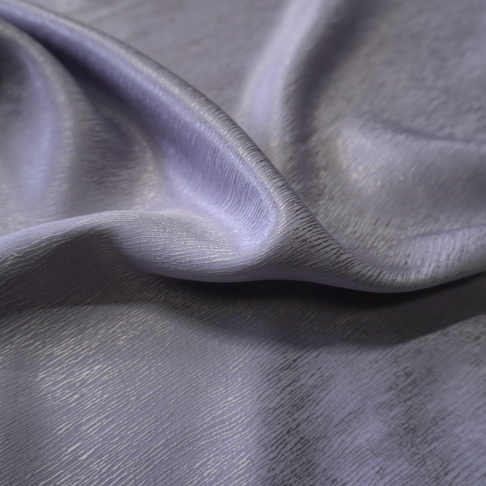 Cupro Tencel Bark Silk Jacquard - Lilac