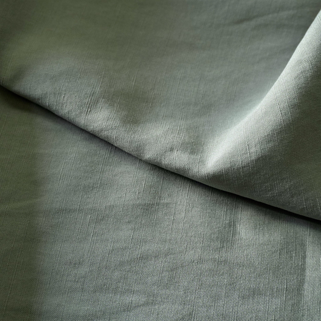 Sand washed Tencel linen - sage