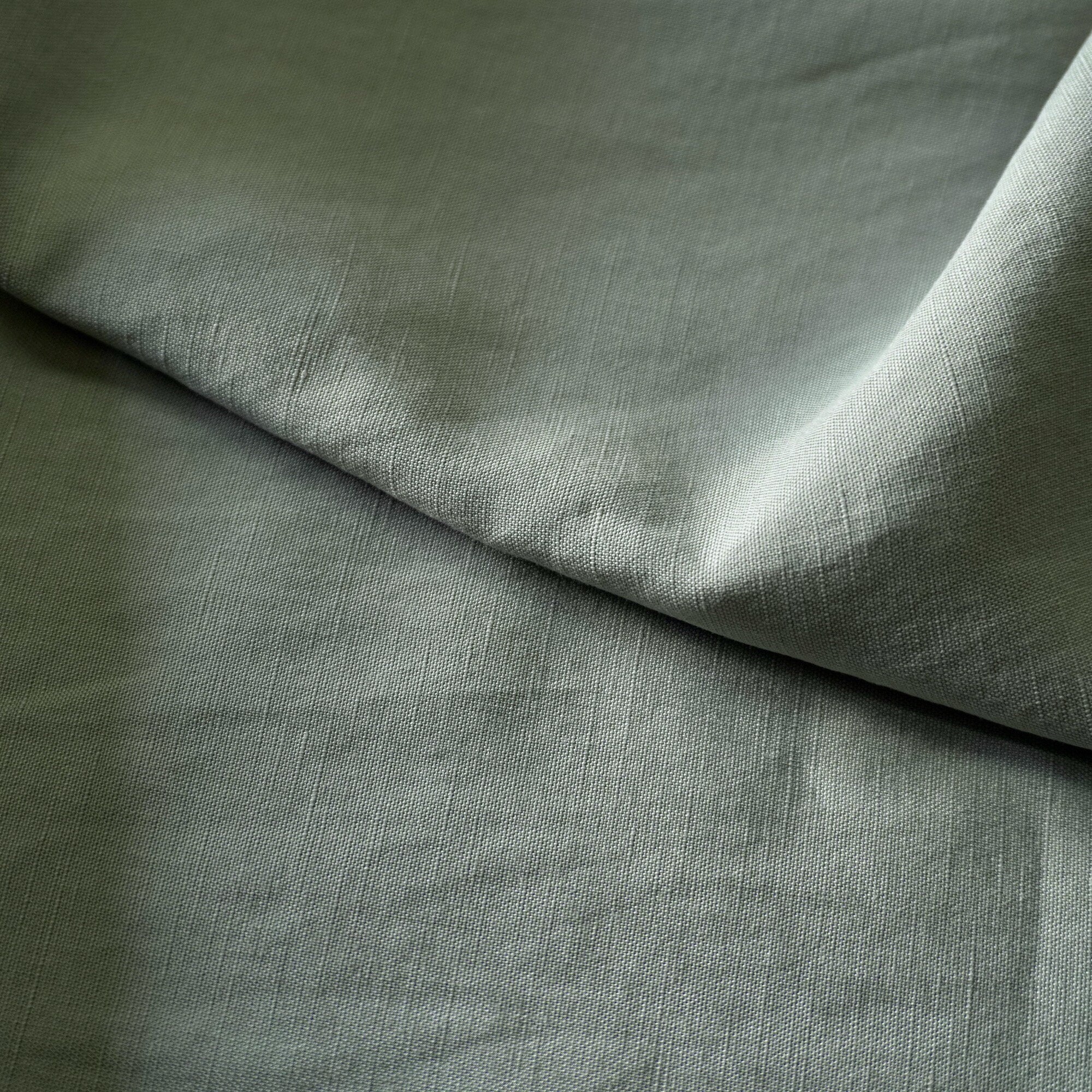 Sand washed Tencel linen - sage