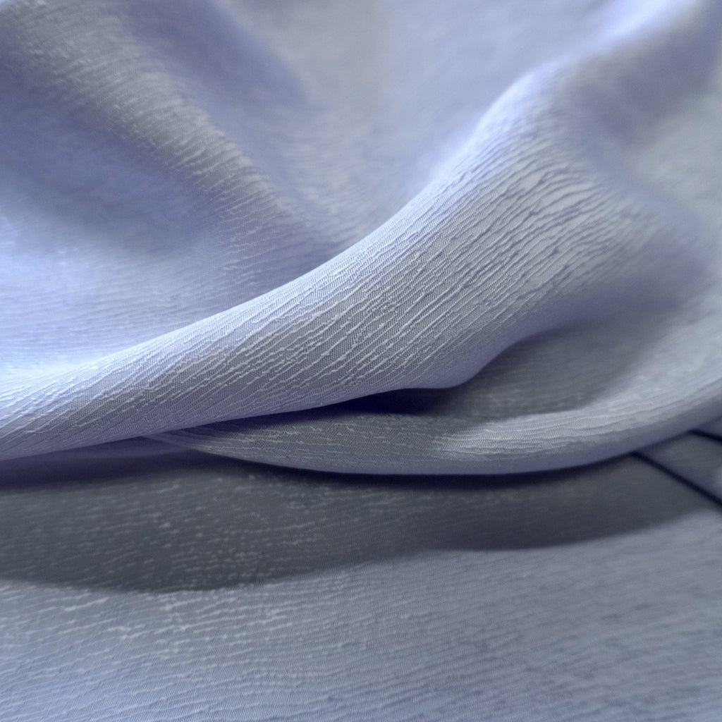 Cupro Tencel bark silk jacquard - sea foam