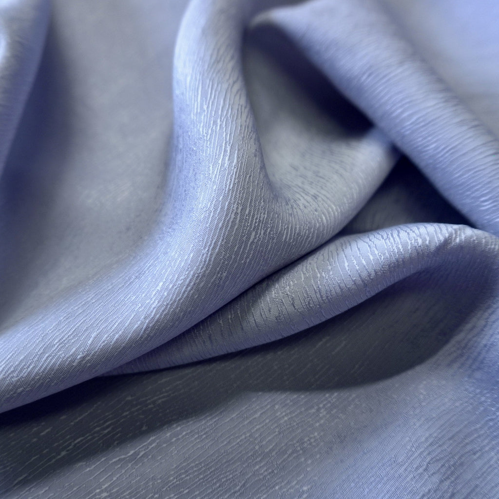 Cupro Tencel bark silk jacquard - sea foam