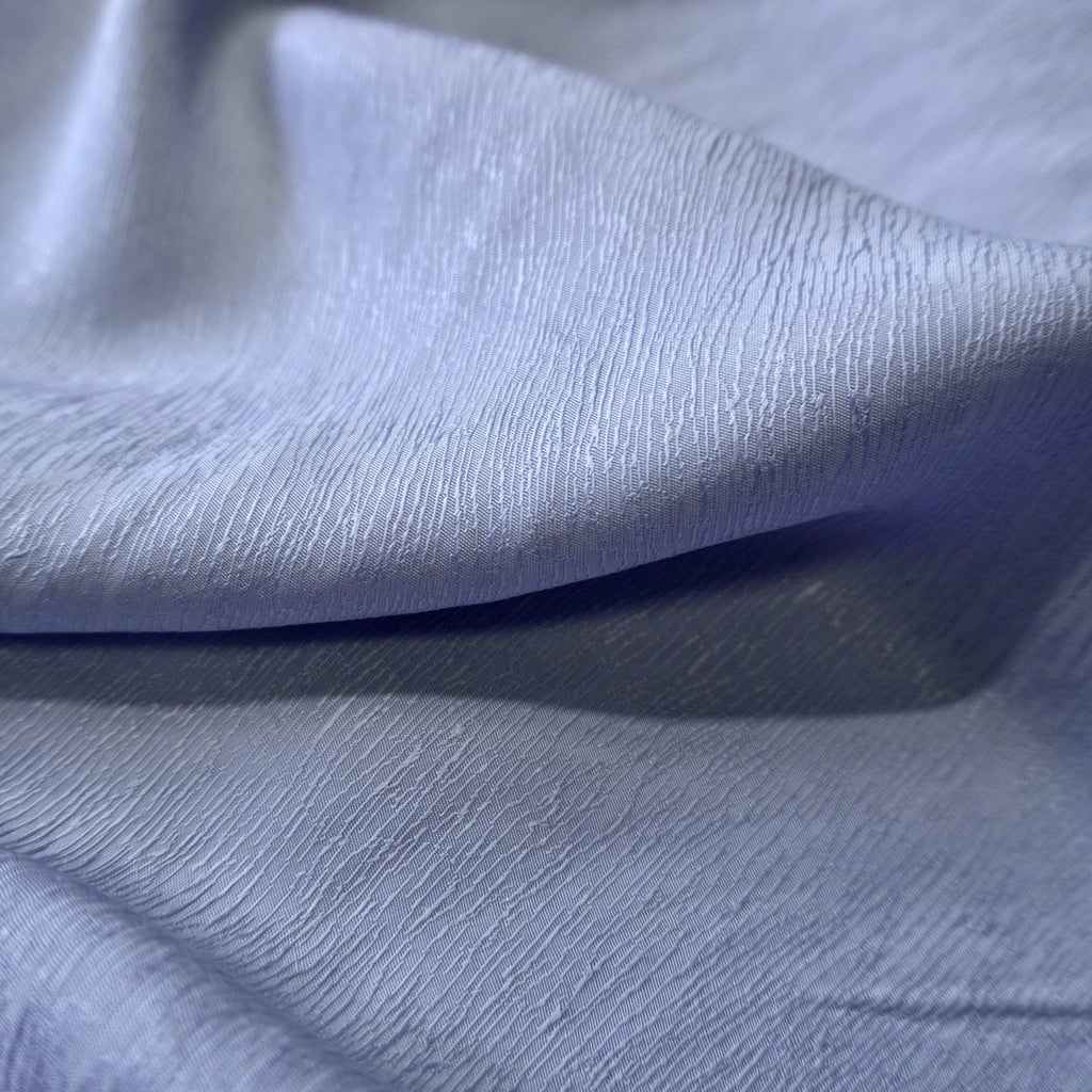 Cupro Tencel bark silk jacquard - sea foam