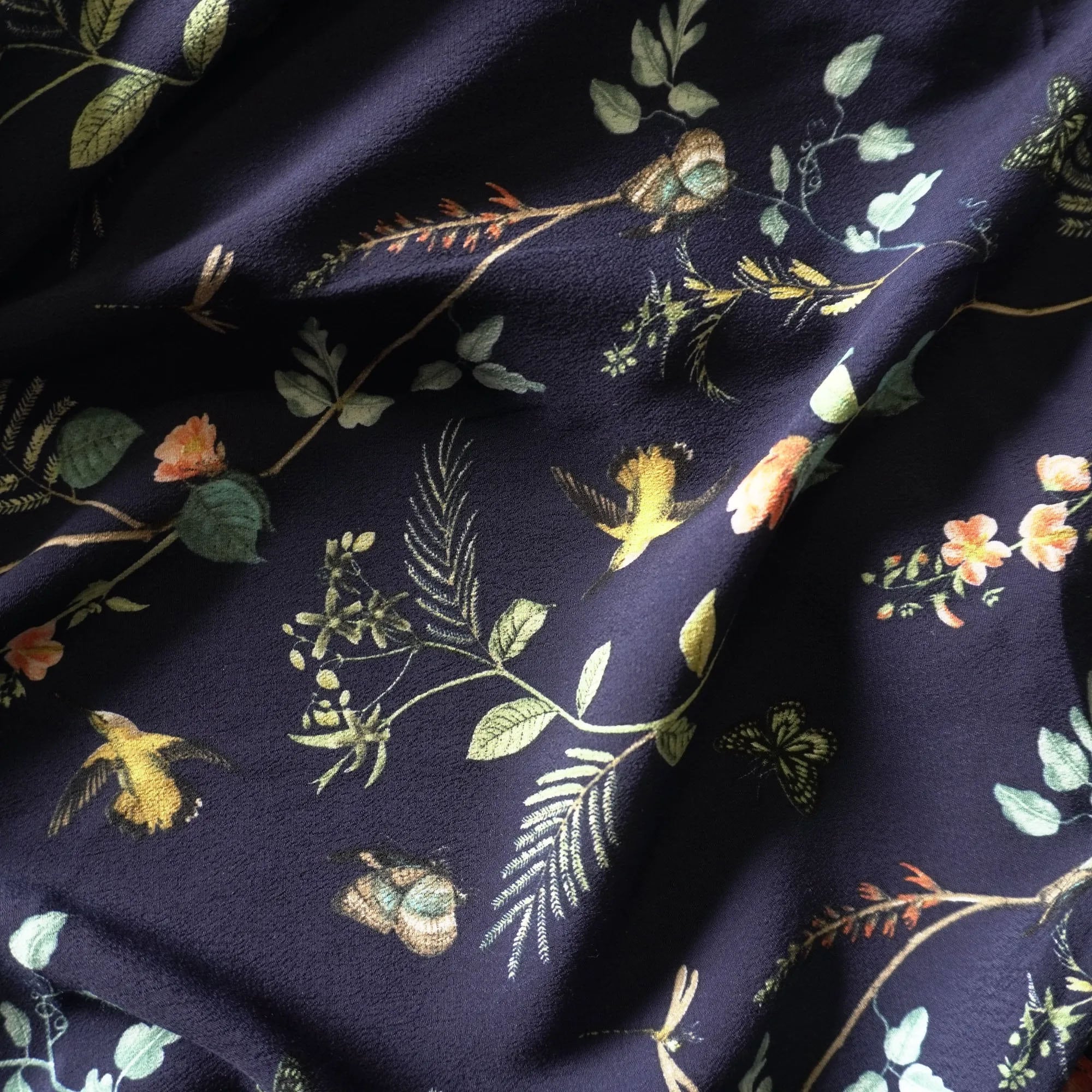Fitz William Museum Collection Tencel Viscose Crepe