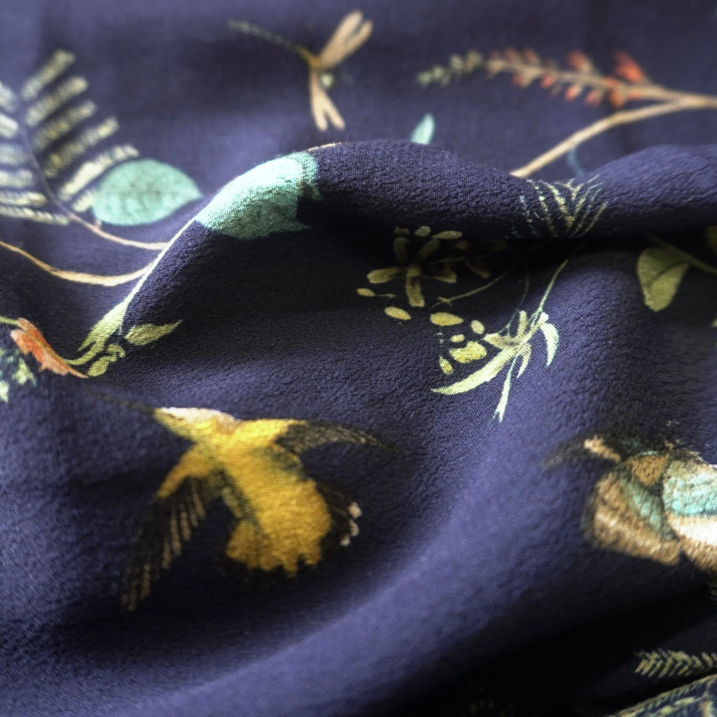 Fitz William Museum Collection Tencel Viscose Crepe