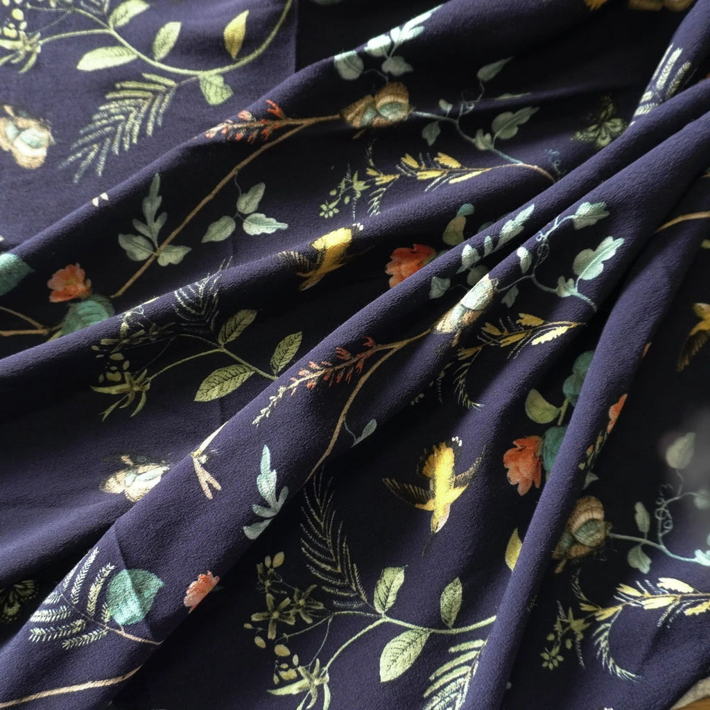 Fitz William Museum Collection Tencel Viscose Crepe
