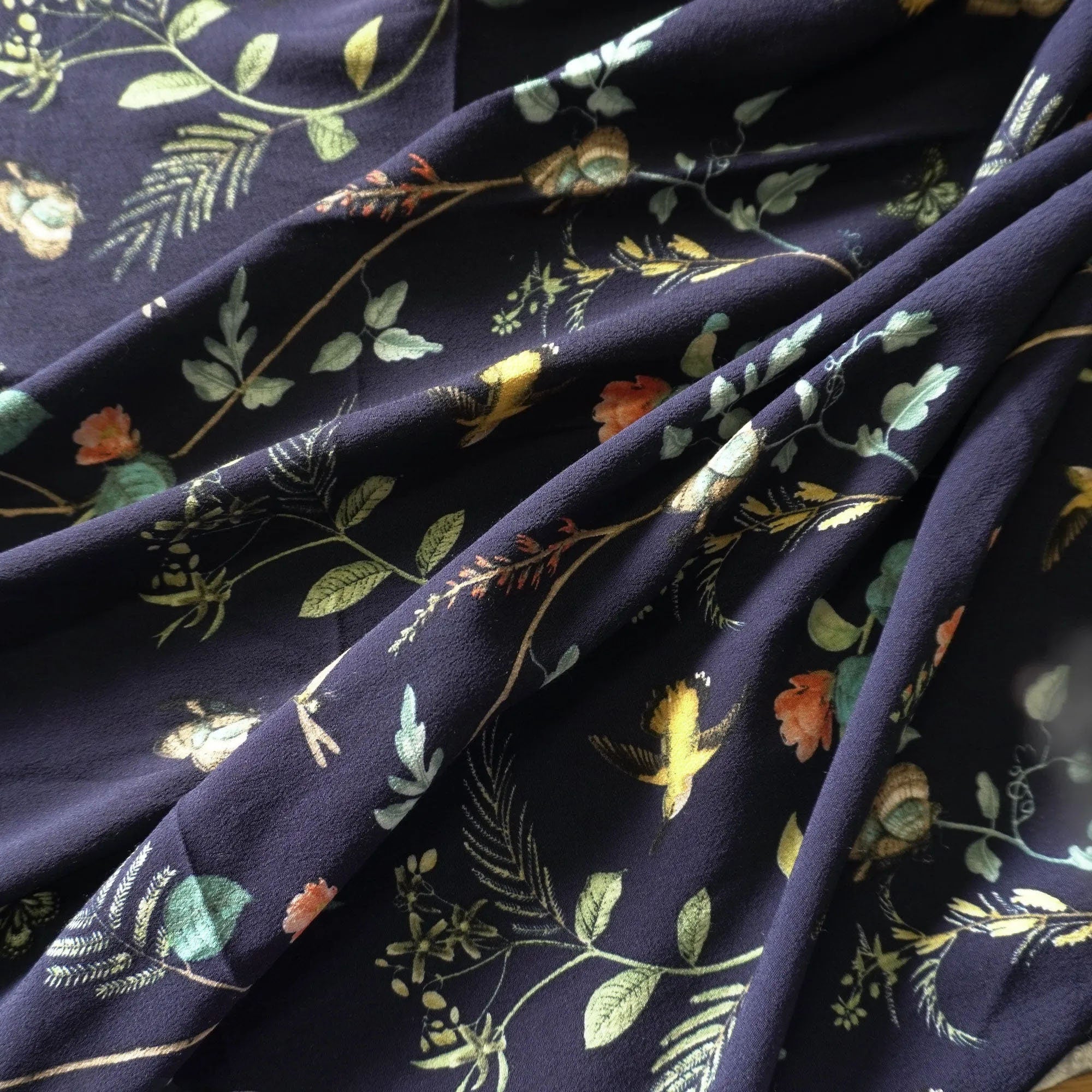 Fitz William Museum Collection Tencel Viscose Crepe