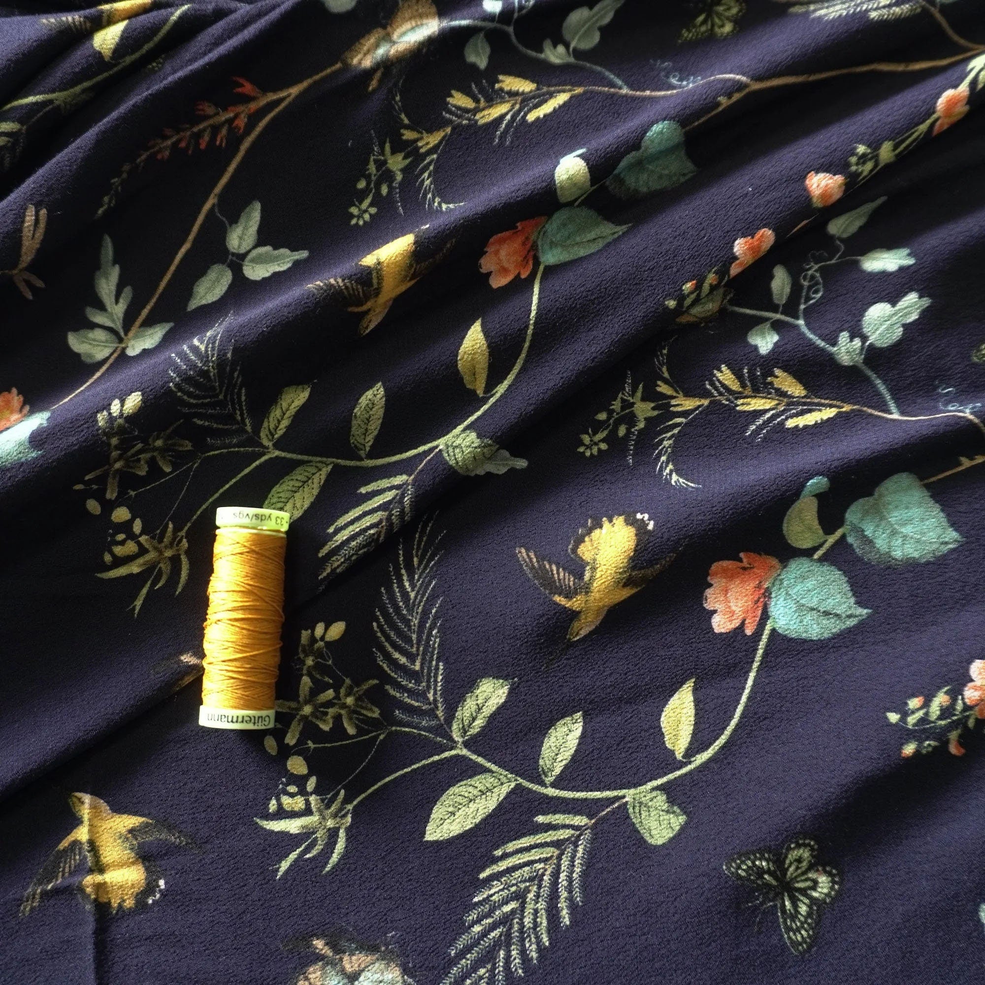 Fitz William Museum Collection Tencel Viscose Crepe