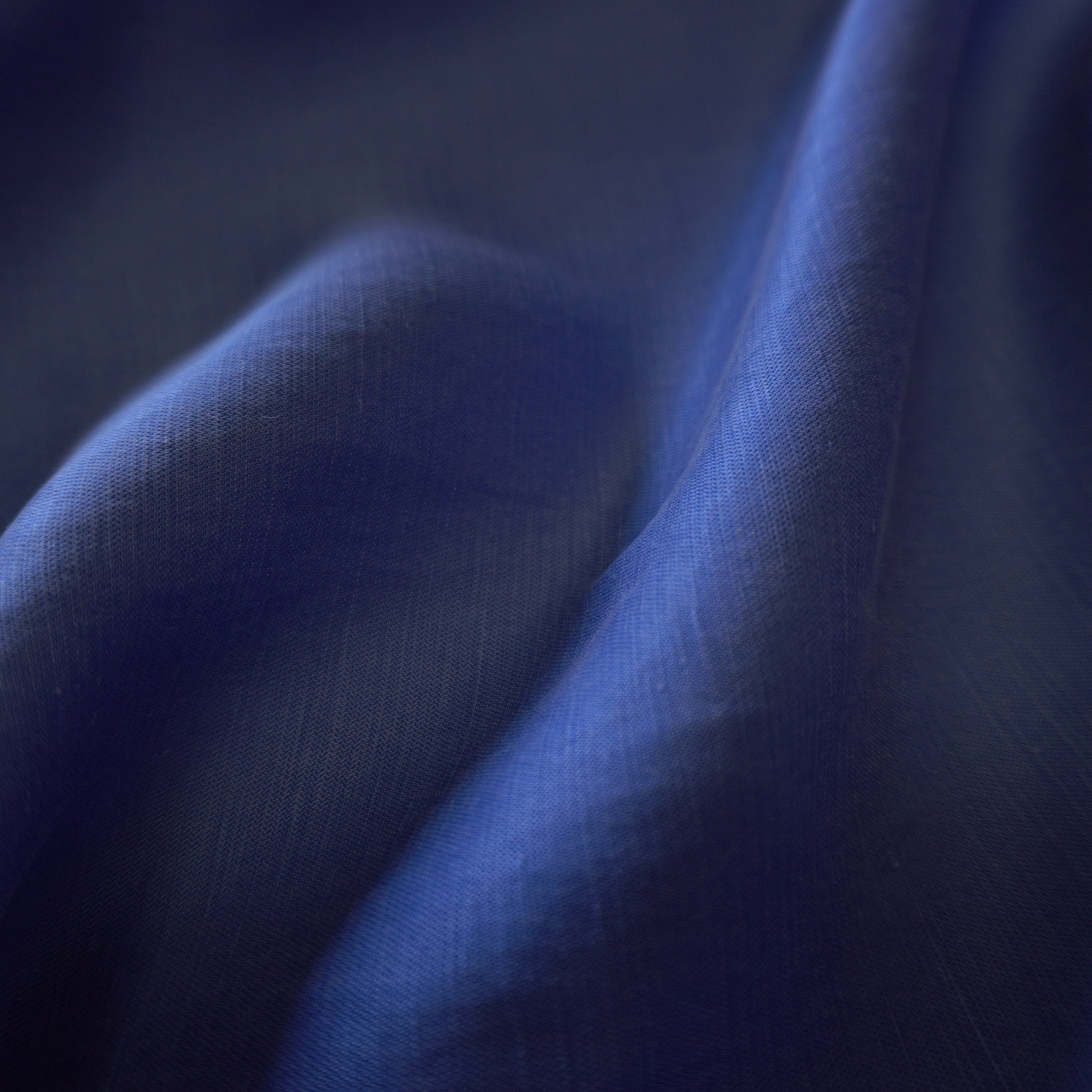 Bemberg Cupro linen pique - Blue bell