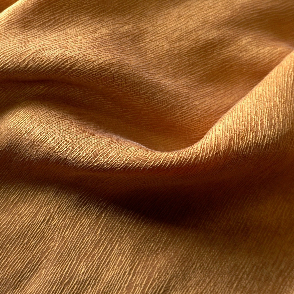 Cupro Tencel bark jacquard silk - rose gold