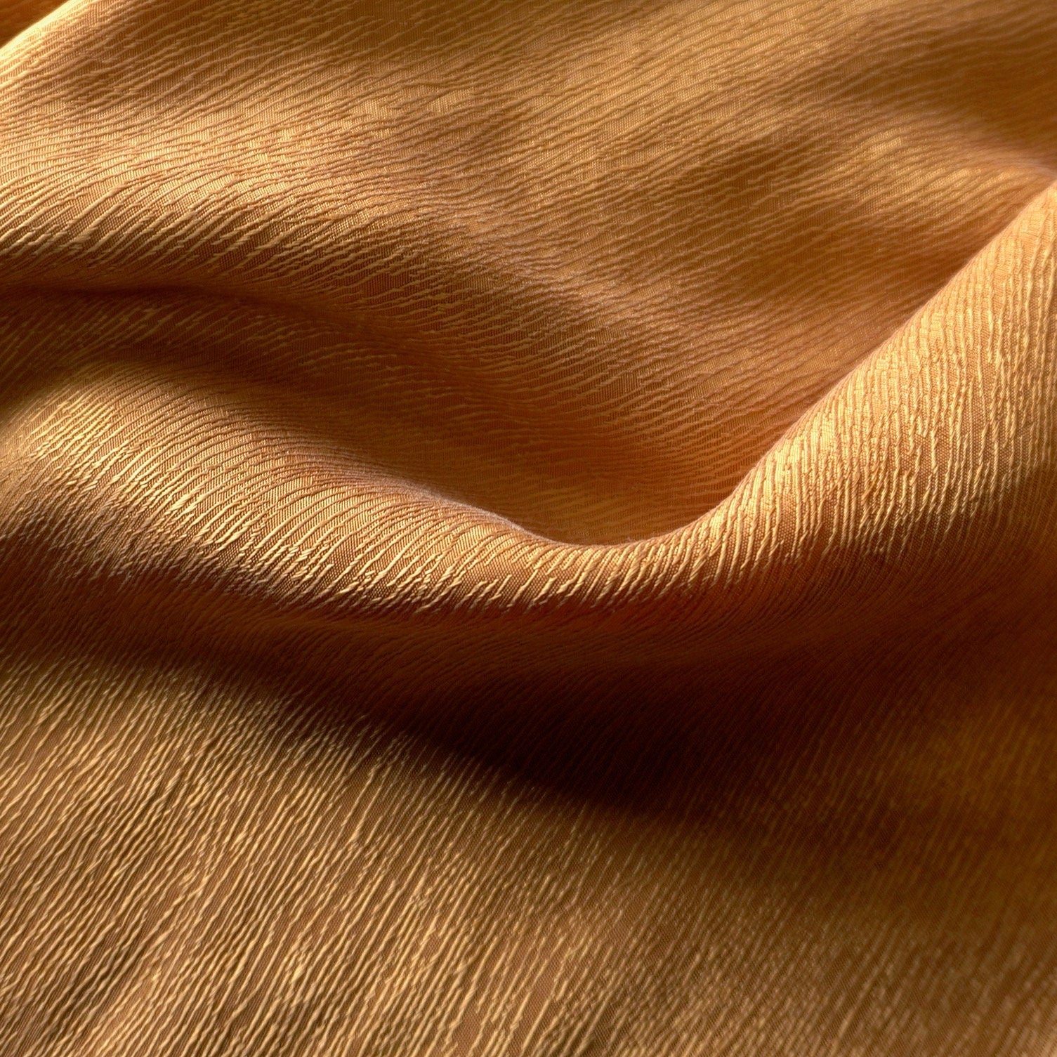 Cupro Tencel bark jacquard silk - rose gold