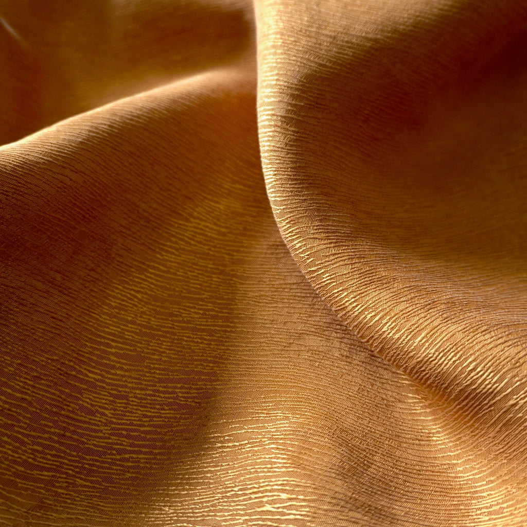 Cupro Tencel bark jacquard silk - rose gold
