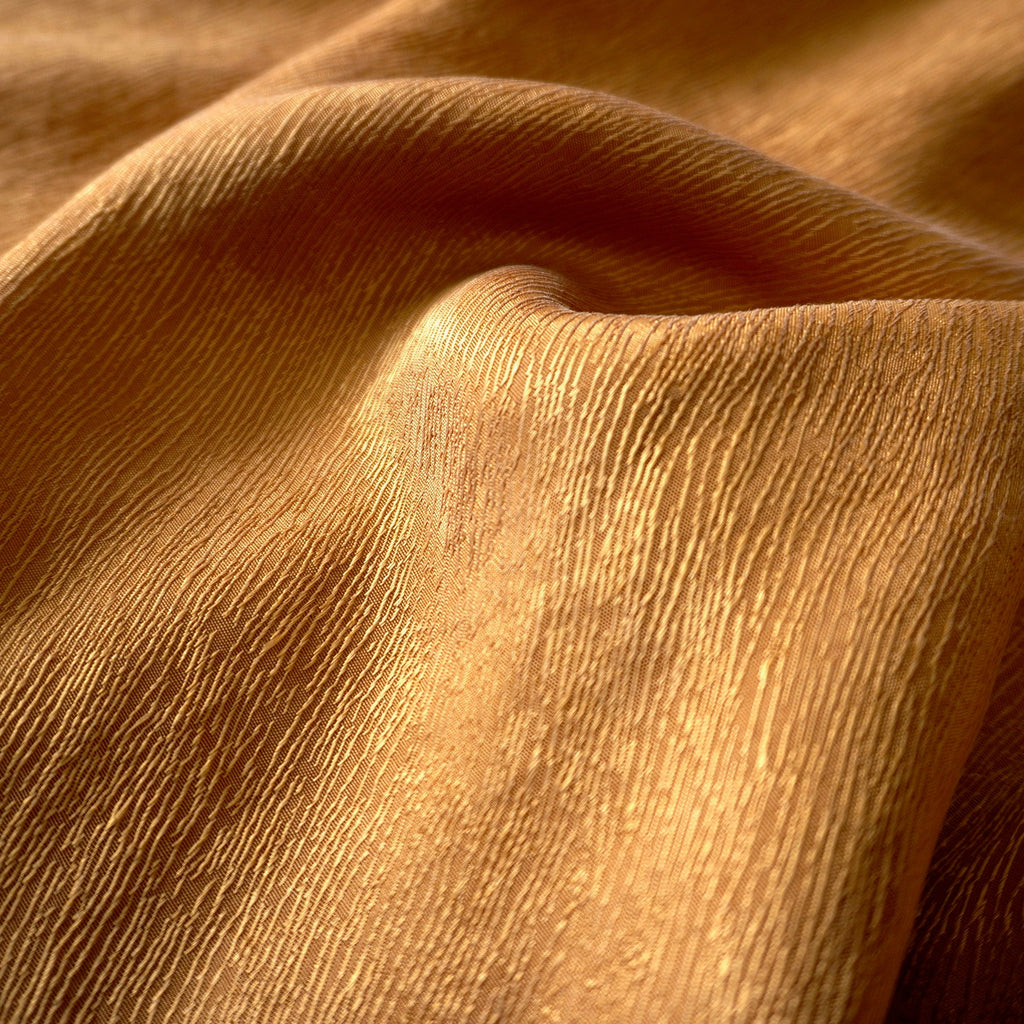 Cupro Tencel bark jacquard silk - rose gold