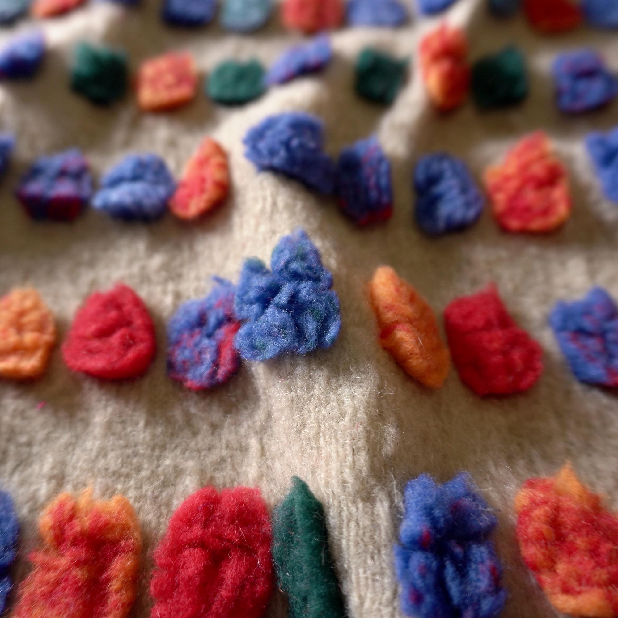 Confetti 3d thickened coating fabric