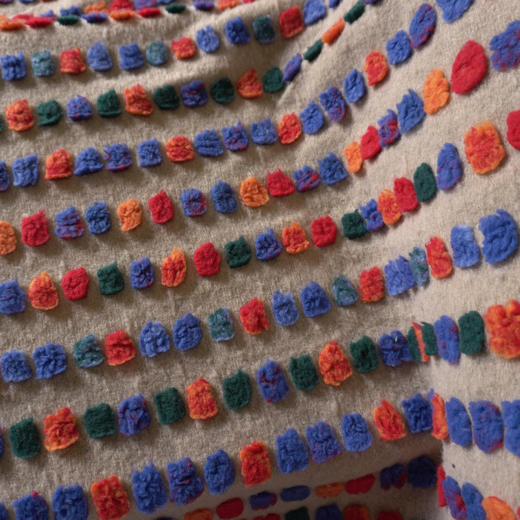 Confetti 3d thickened coating fabric