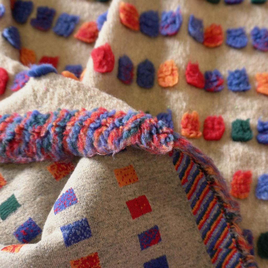 Confetti 3d thickened coating fabric