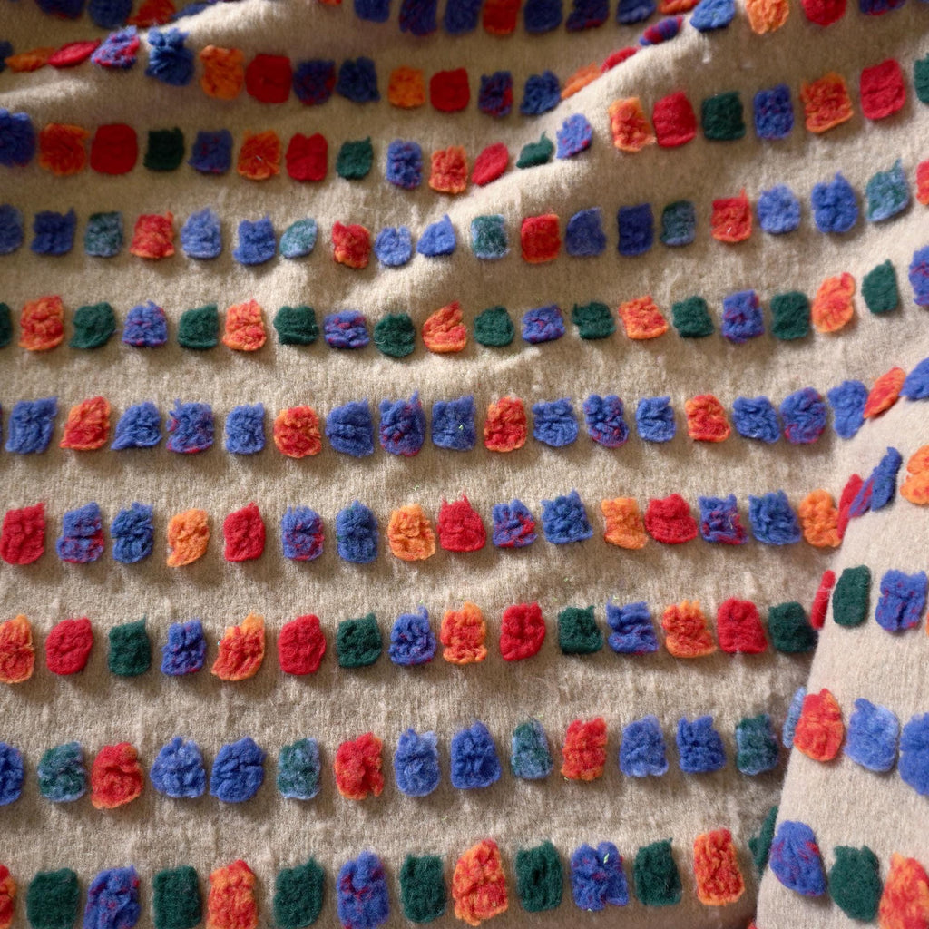 Confetti 3d thickened coating fabric