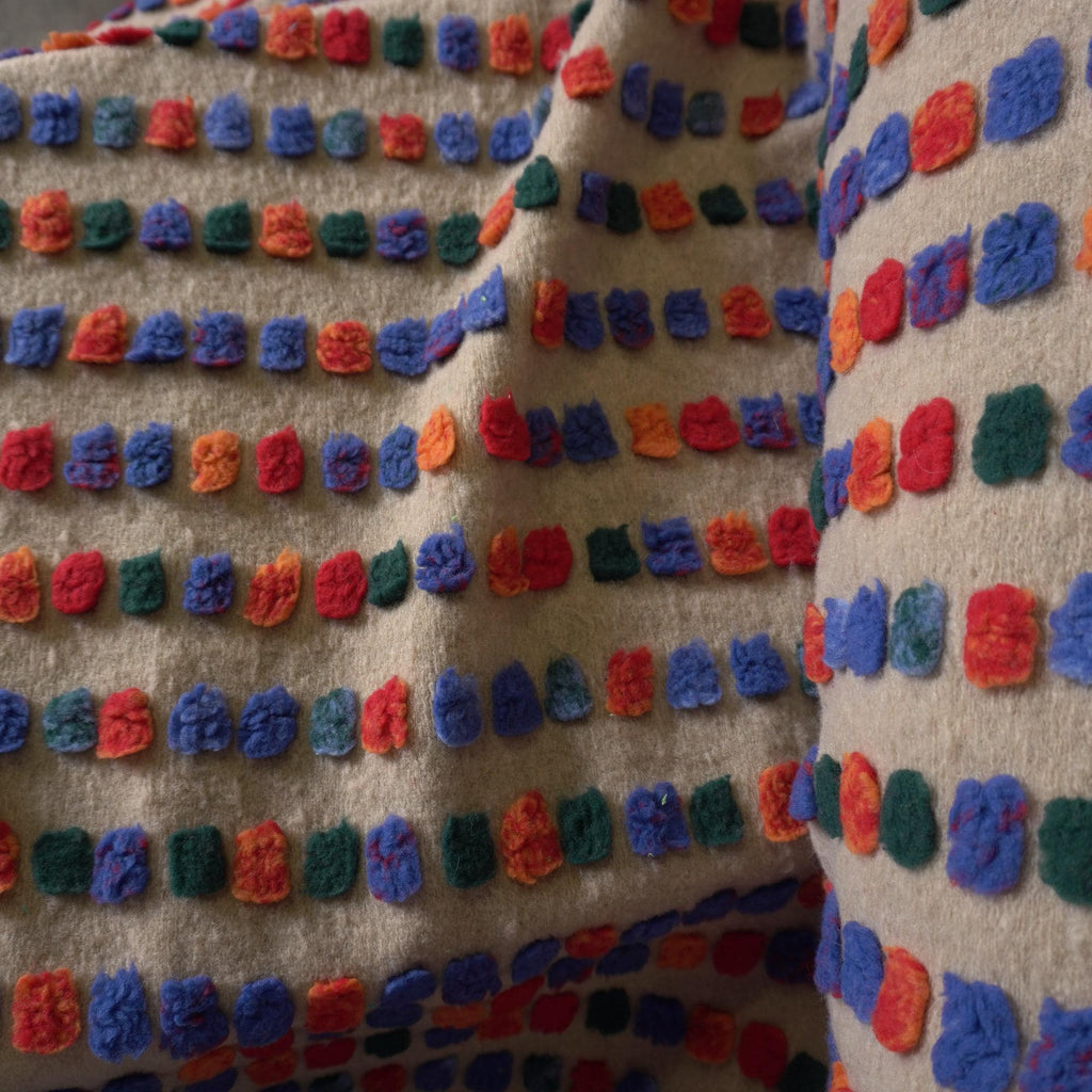 Confetti 3d thickened coating fabric