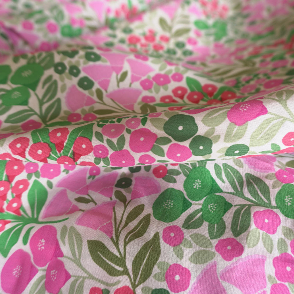 Bloom cotton poplin fabric