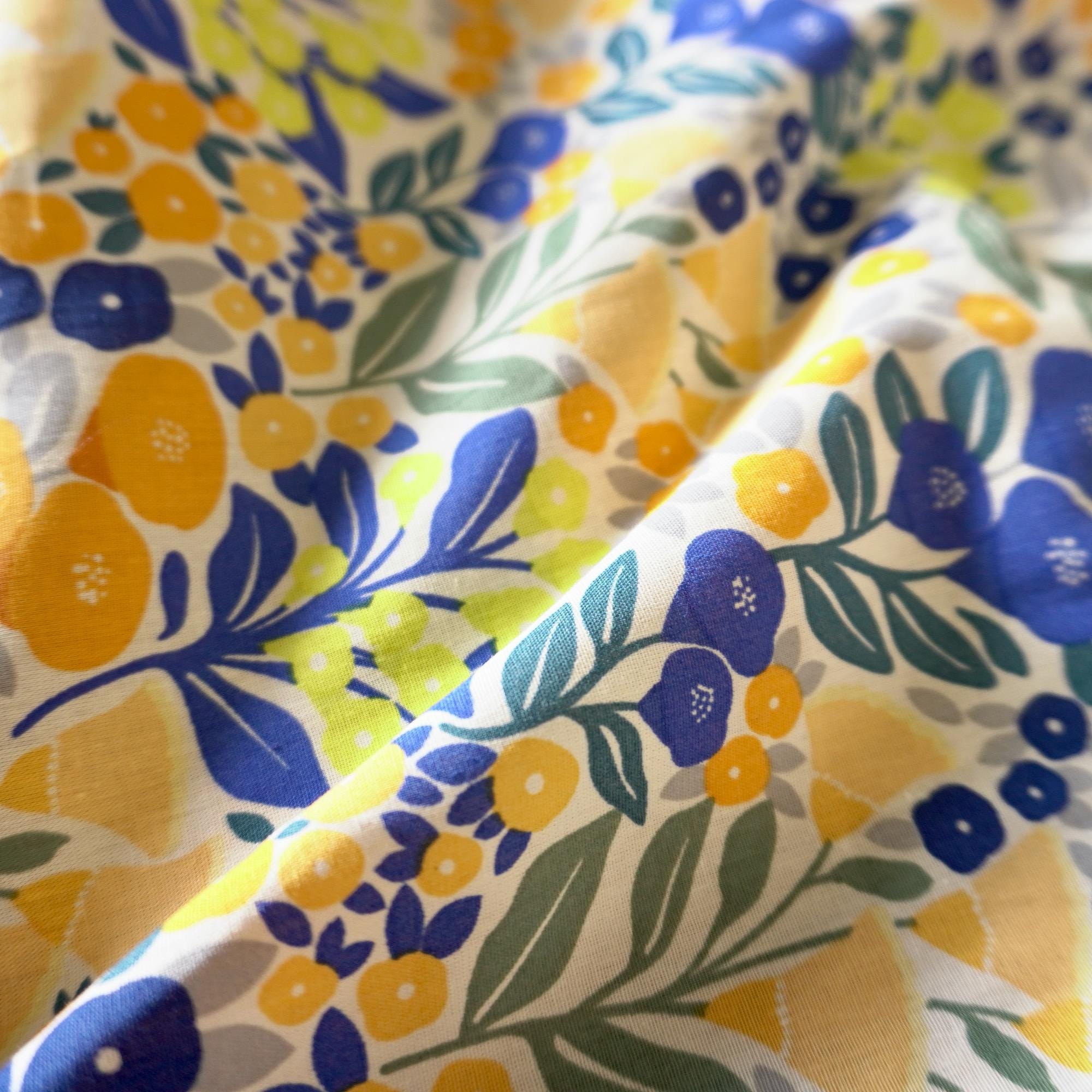 Bloom cotton poplin fabric