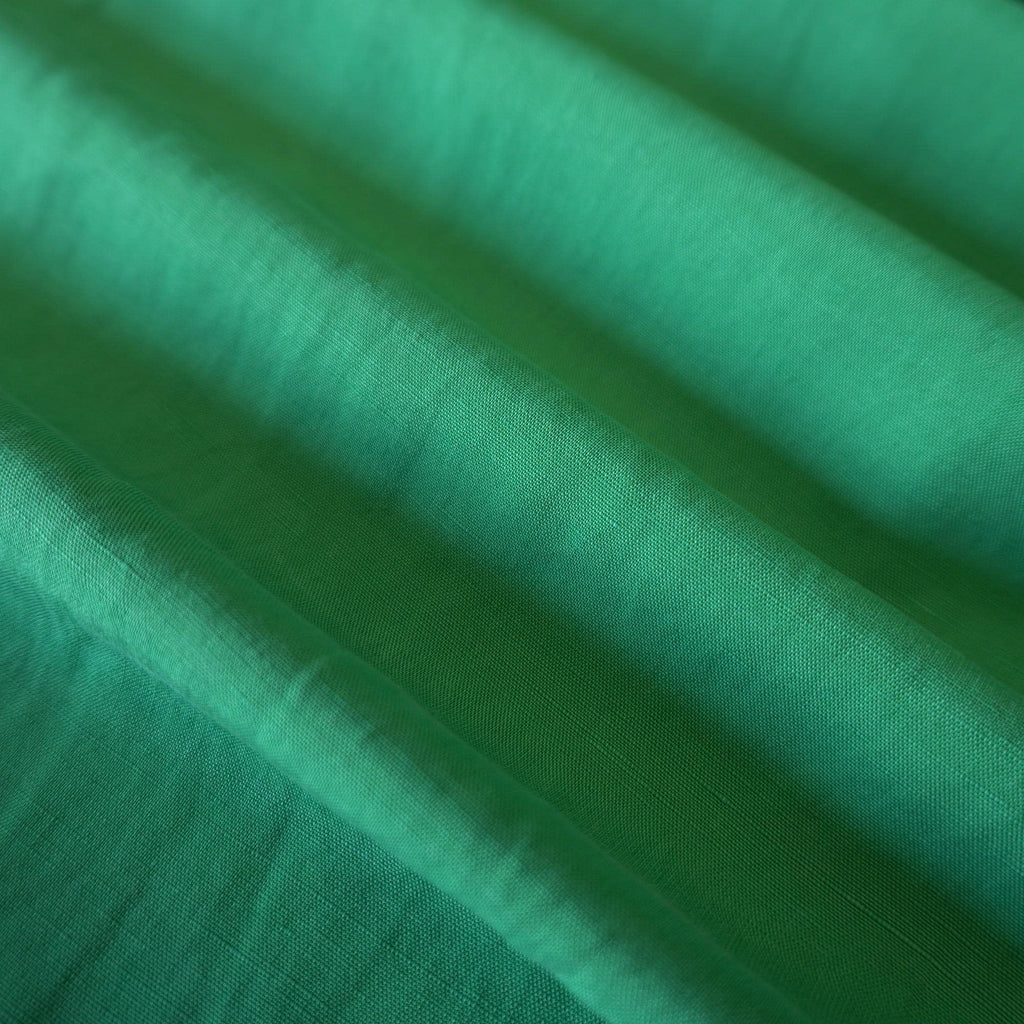 Sand washed Tencel linen - Emerald