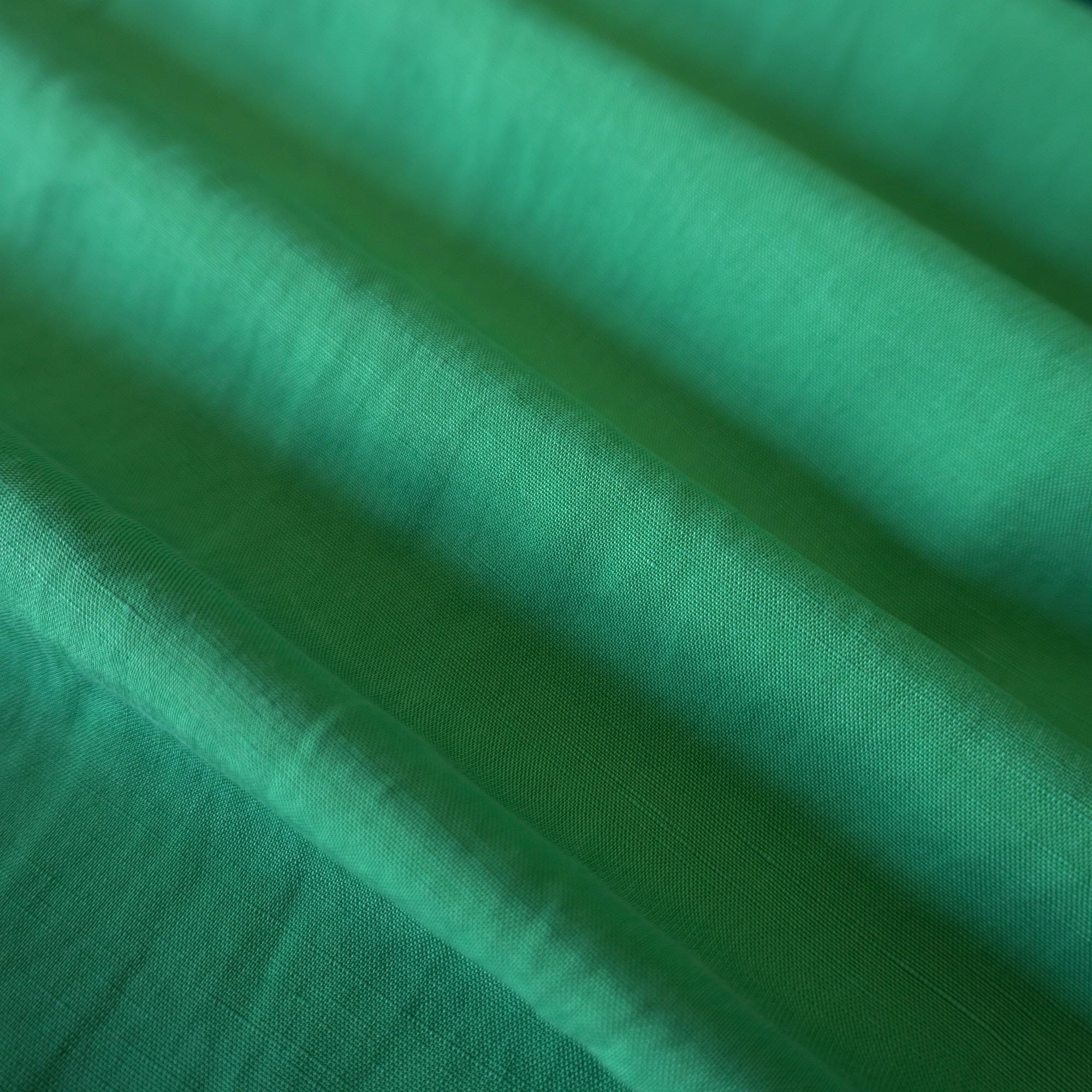 Sand washed Tencel linen - Emerald