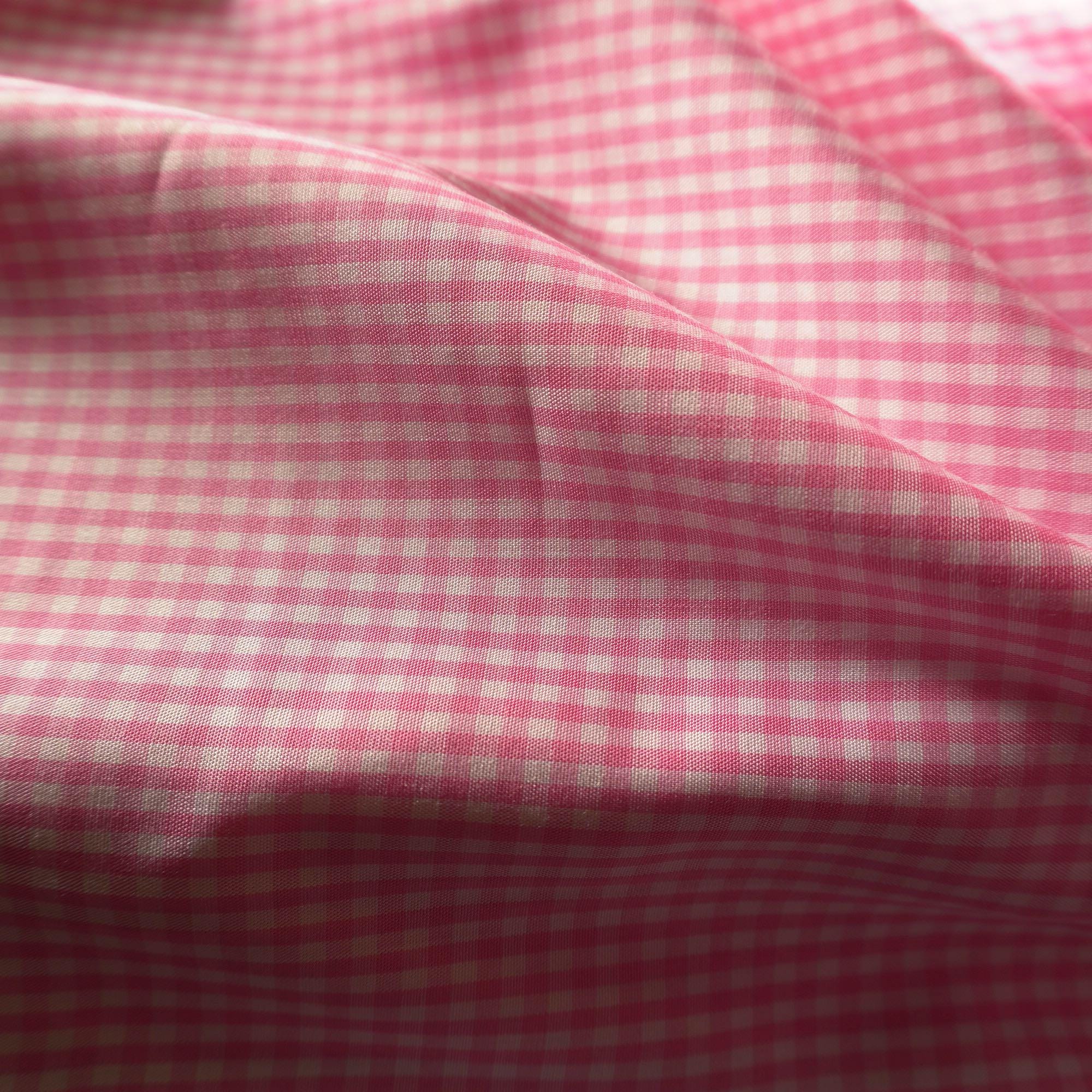 Tencel Viscose gingham - pink