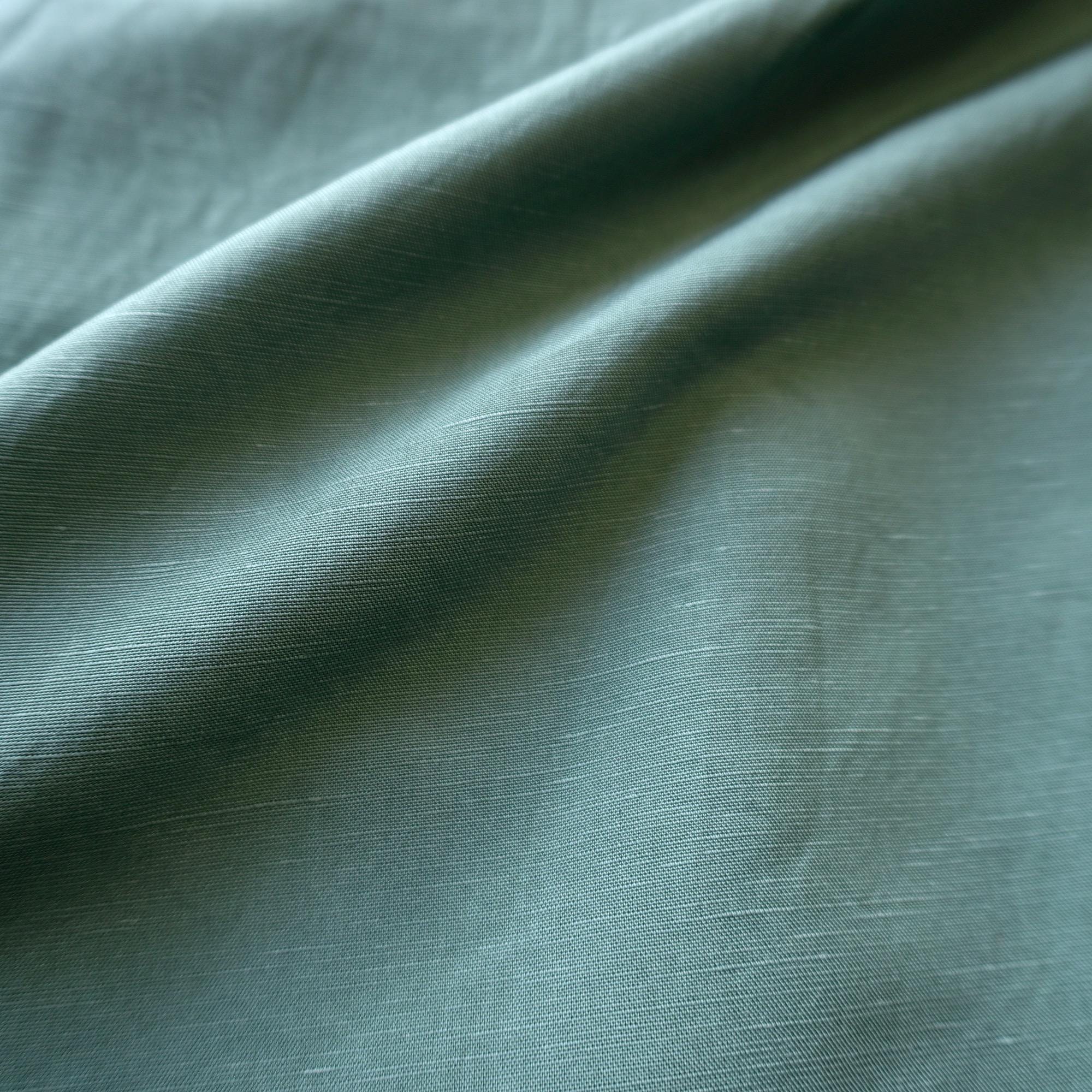 Sand washed Tencel linen - Lotus green