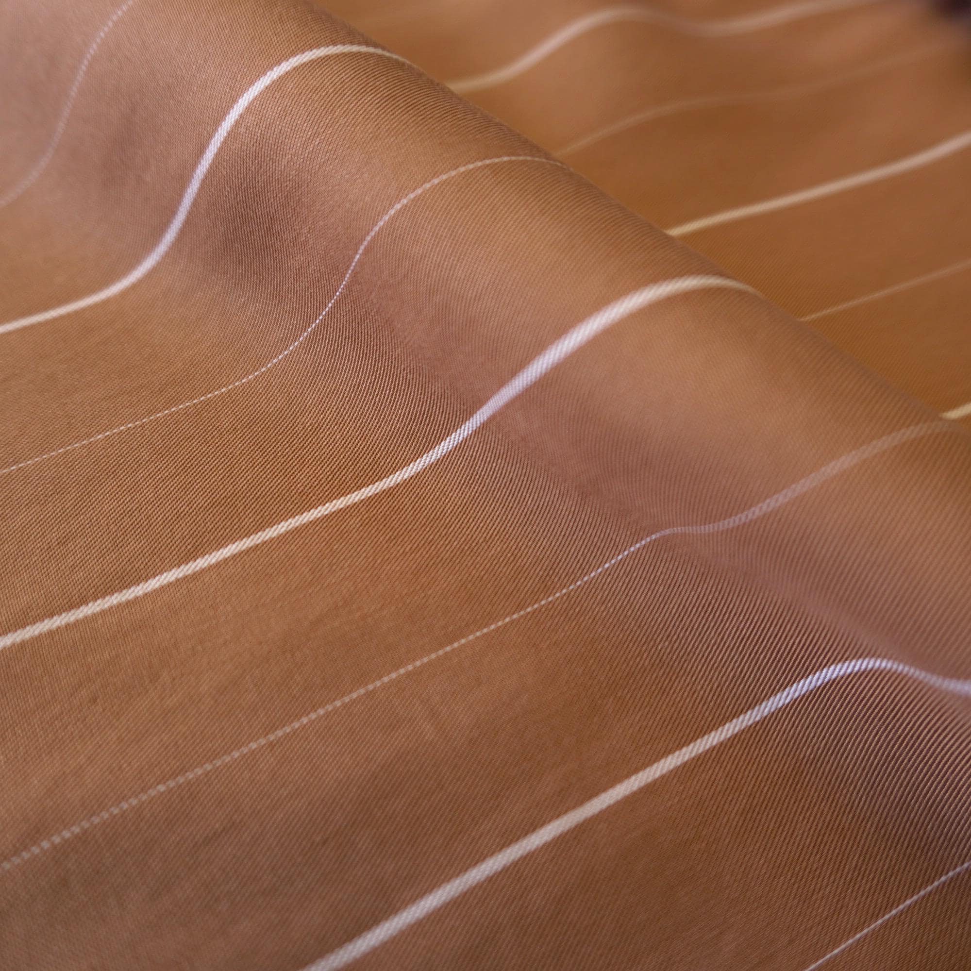 Tencel pin stripe - Apricot