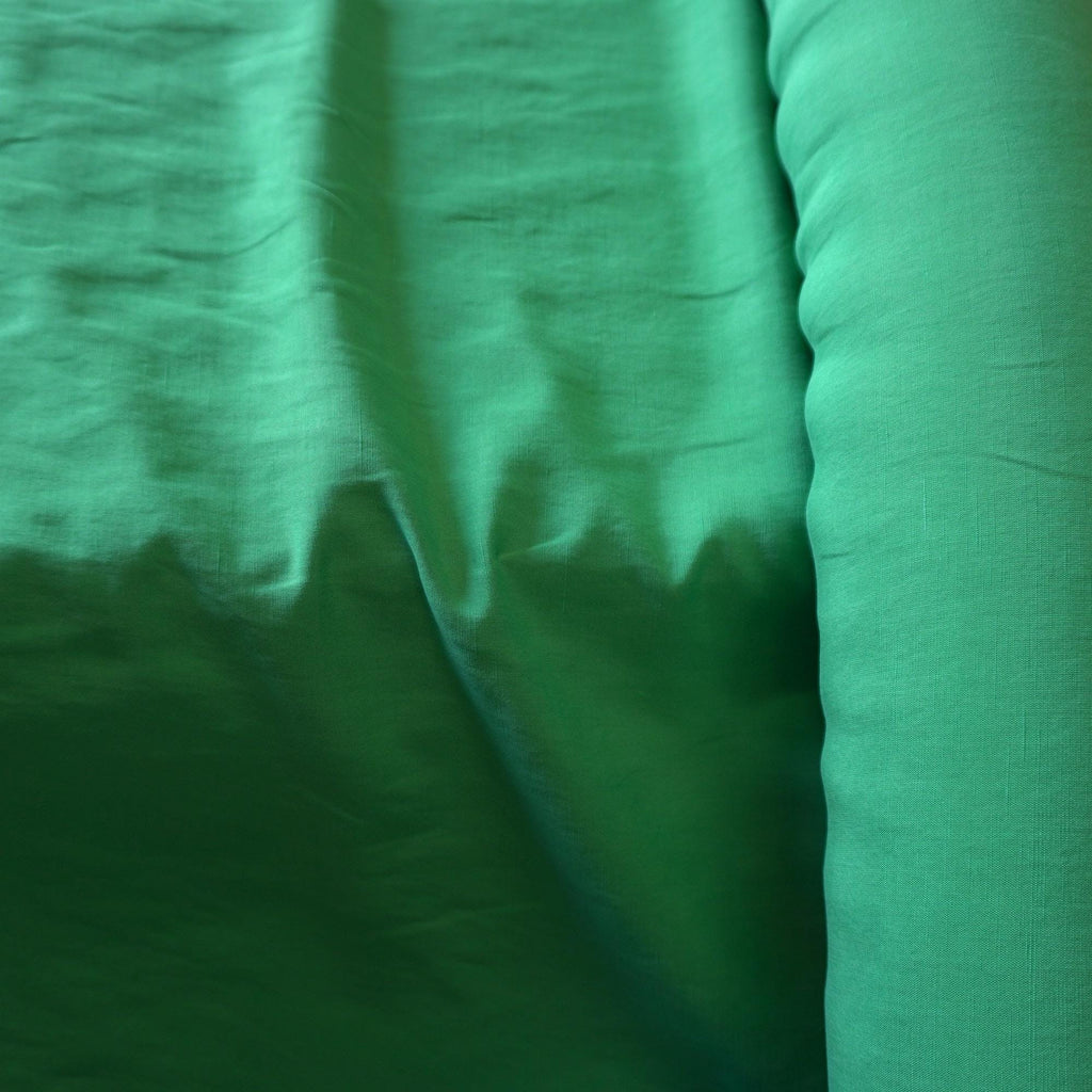 Sand washed Tencel linen - Emerald