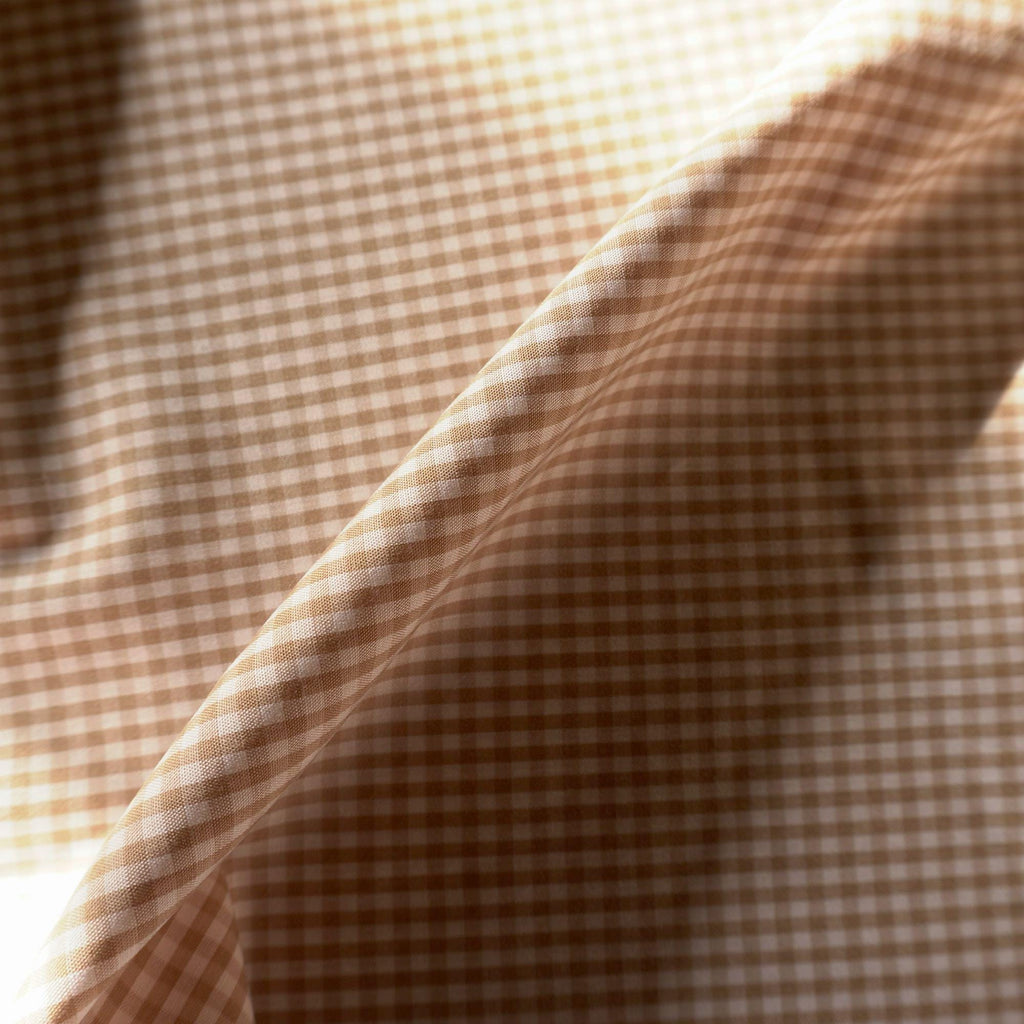 Tencel Viscose gingham - Beige