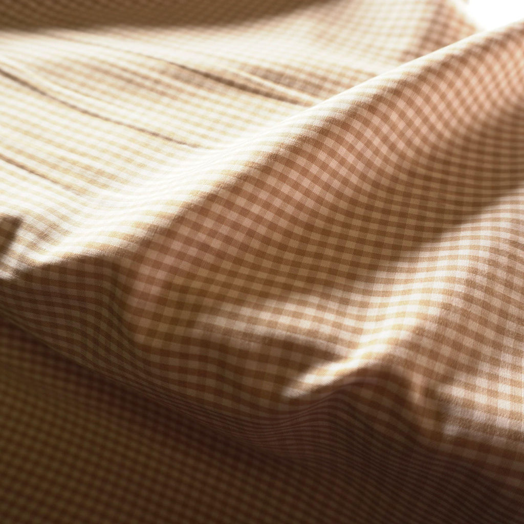 Tencel Viscose gingham - Beige