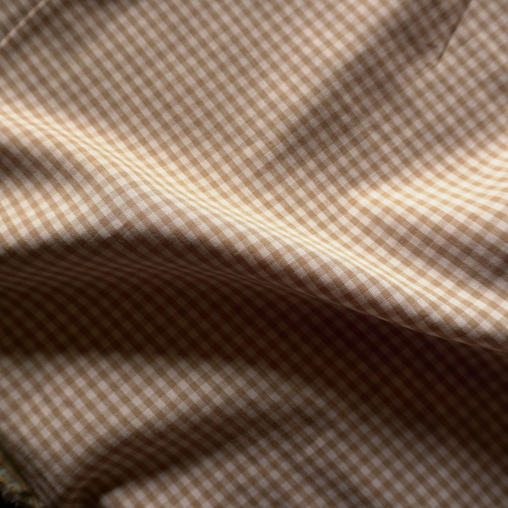 Tencel Viscose gingham - Beige