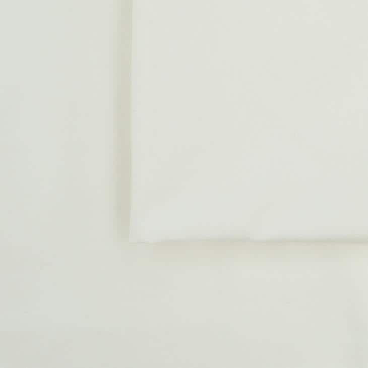 Organic Cotton Twill - White - indilisi