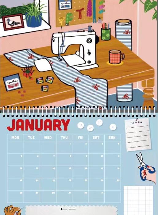 2026 Wall Calendar & Planner