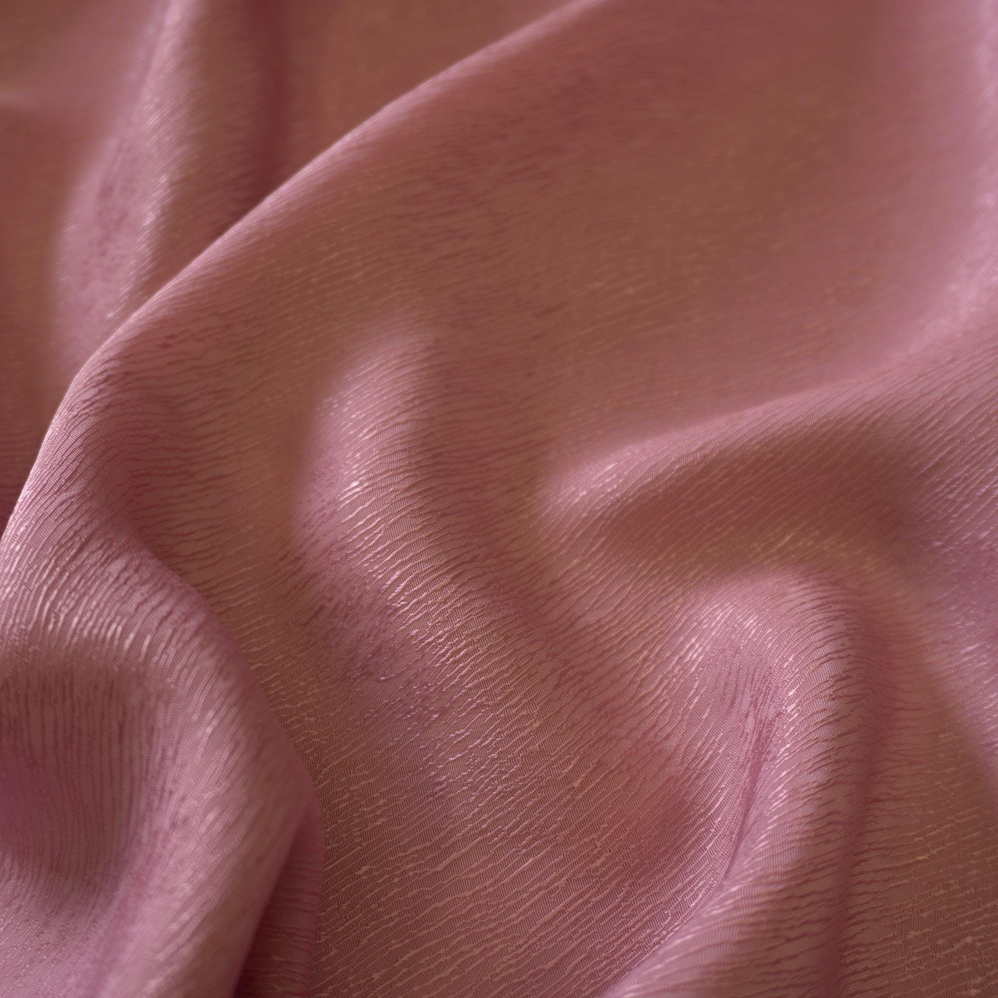 Cupro Tencel Bark Jacquard  - Pale Pink