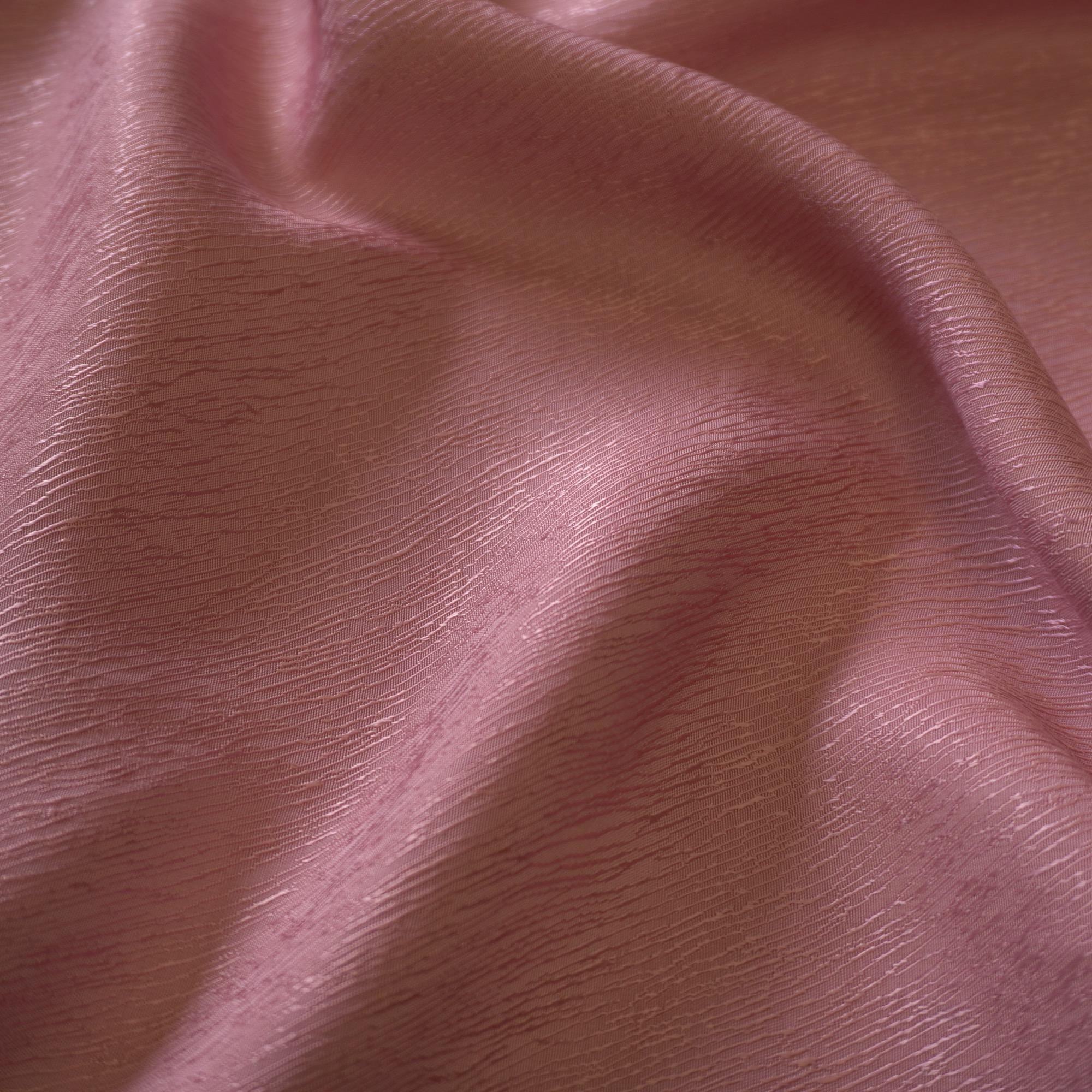 Cupro Tencel Bark Jacquard  - Pale Pink