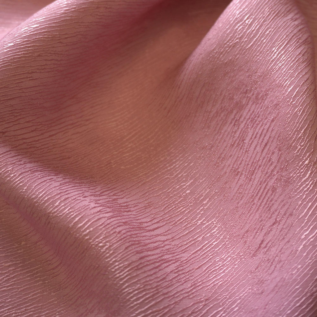 Cupro Tencel Bark Jacquard  - Pale Pink