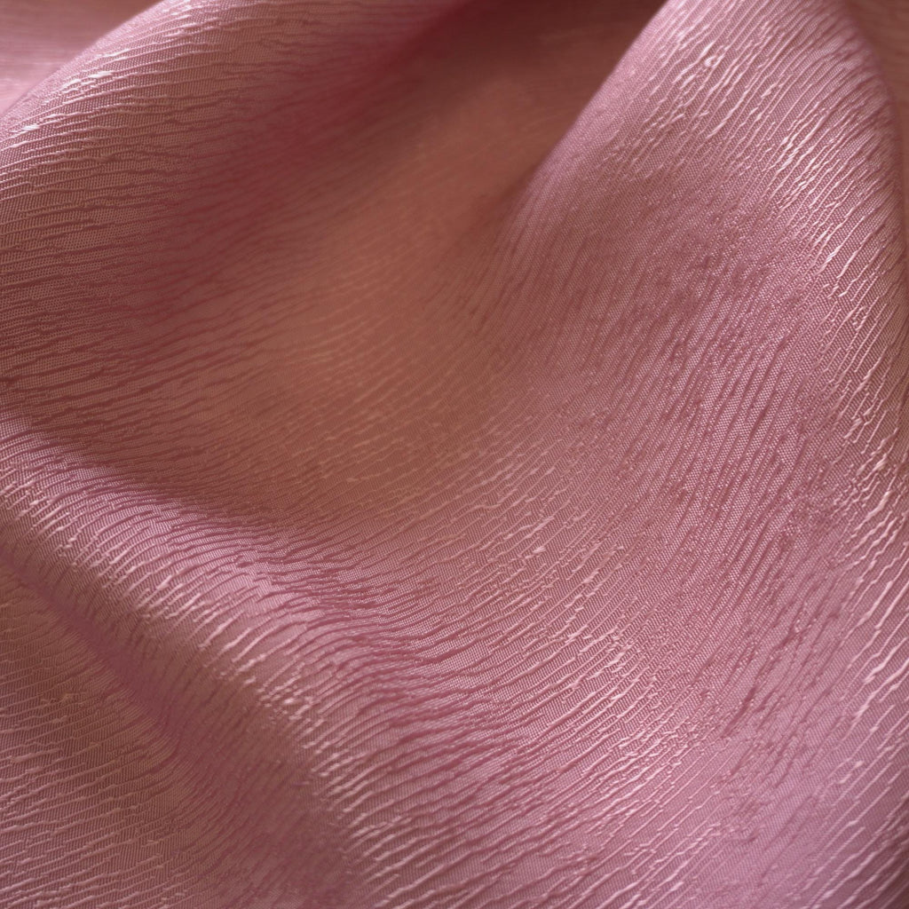 Cupro Tencel Bark Jacquard  - Pale Pink