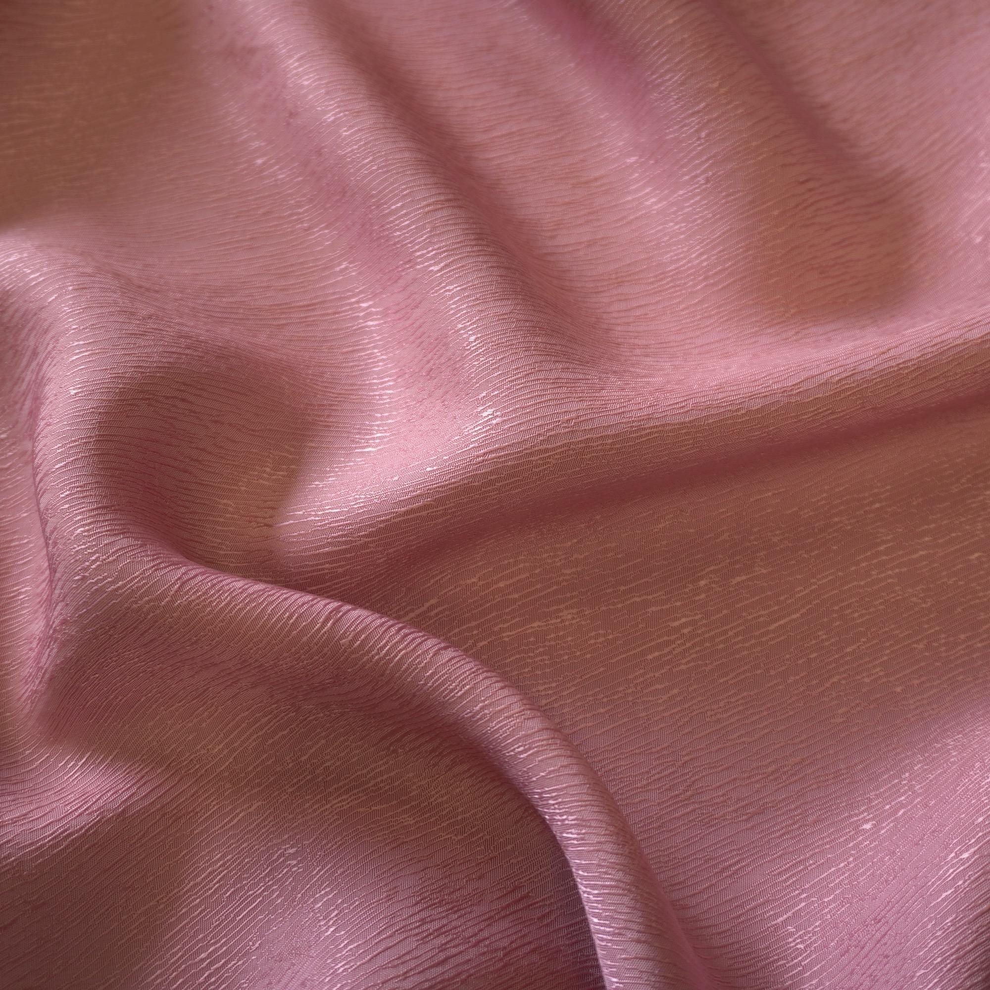 Cupro Tencel Bark Jacquard  - Pale Pink