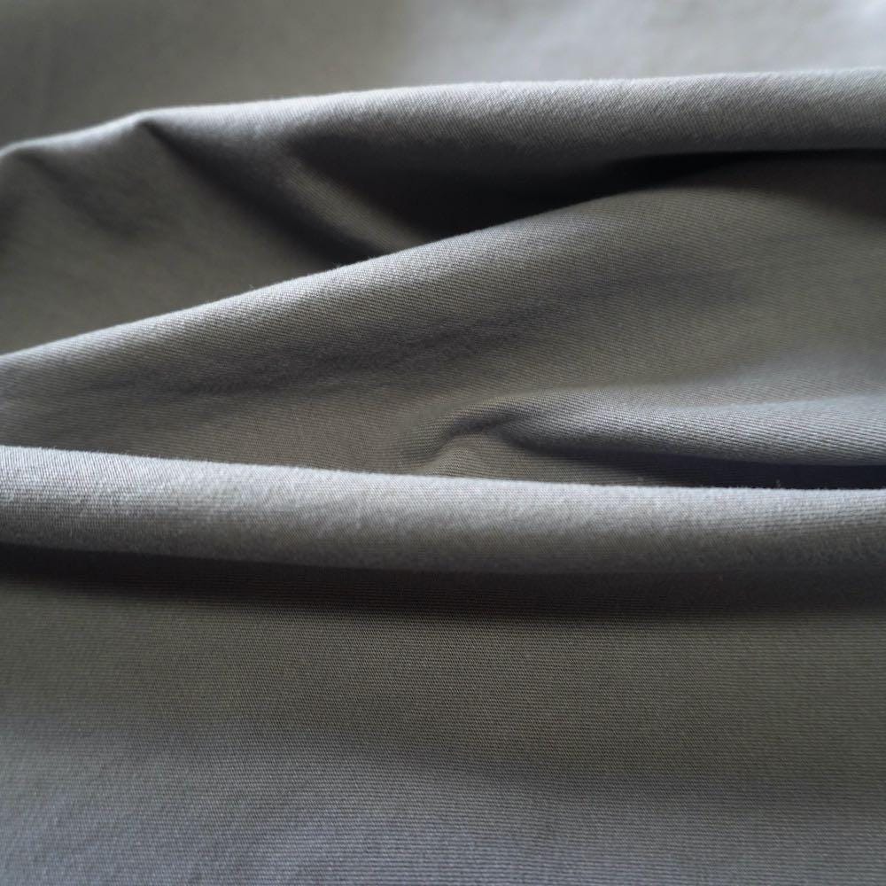 Heavy Weight Stretchy Tencel Cotton Twill - Grey