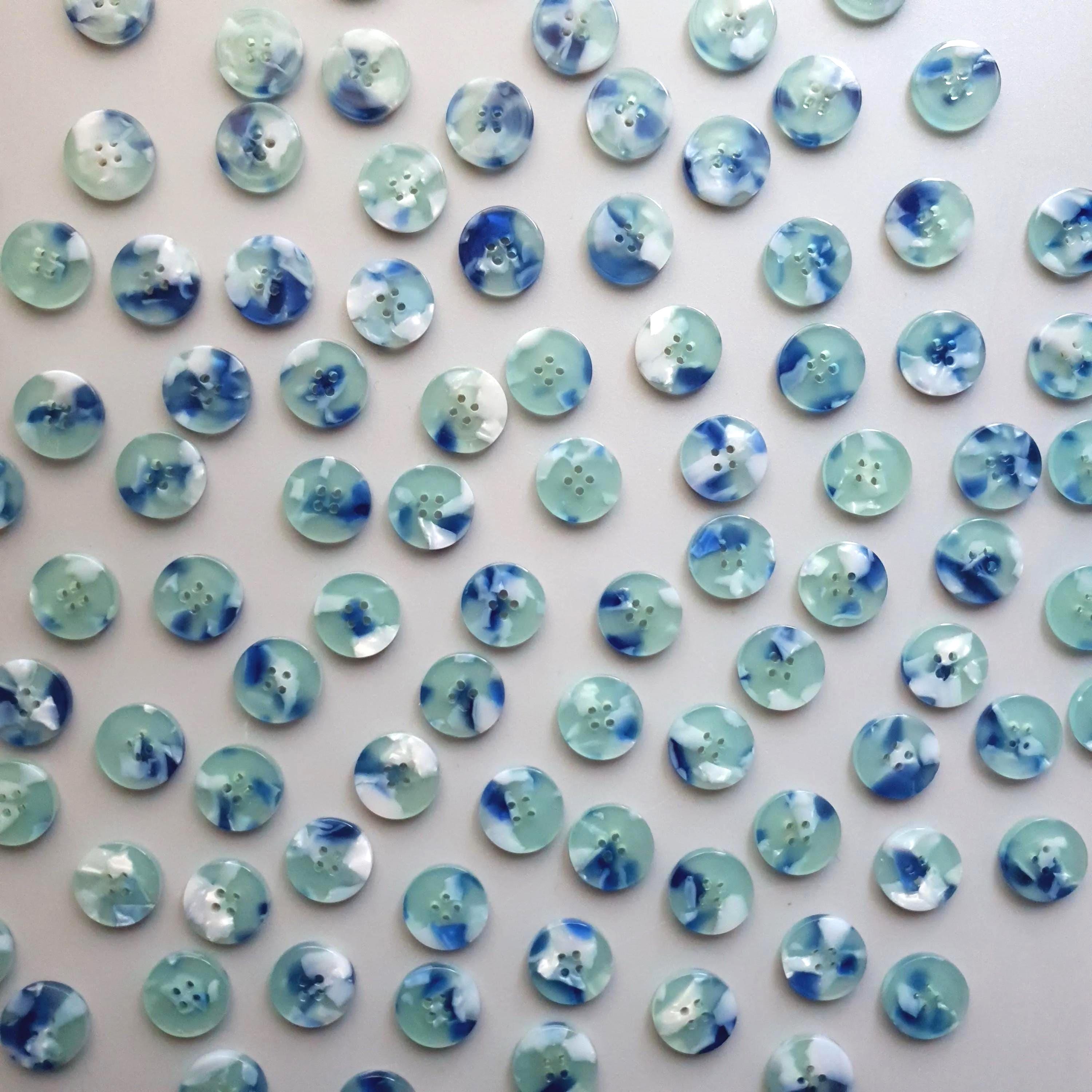 Siren Buttons Set (15mm shirting size)