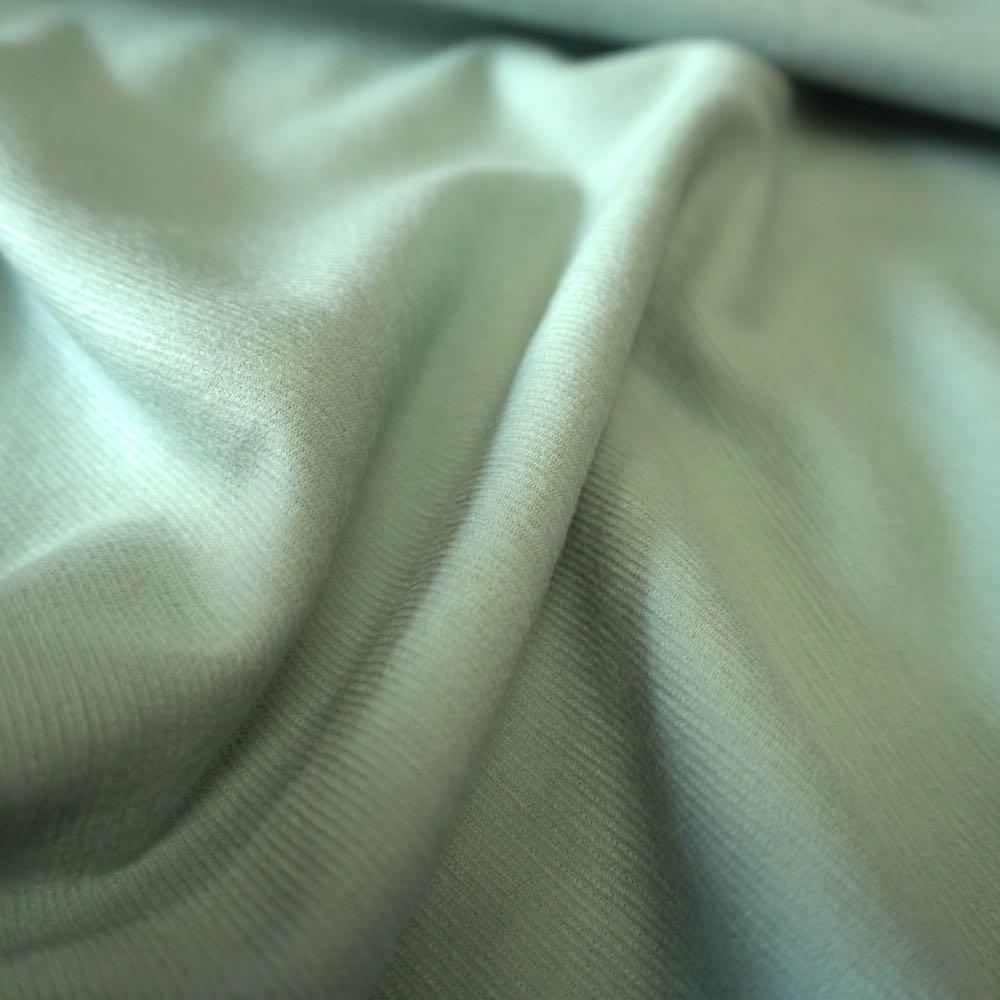 Soft Brushed Wool in Sage Green – Ideal for Cardigans