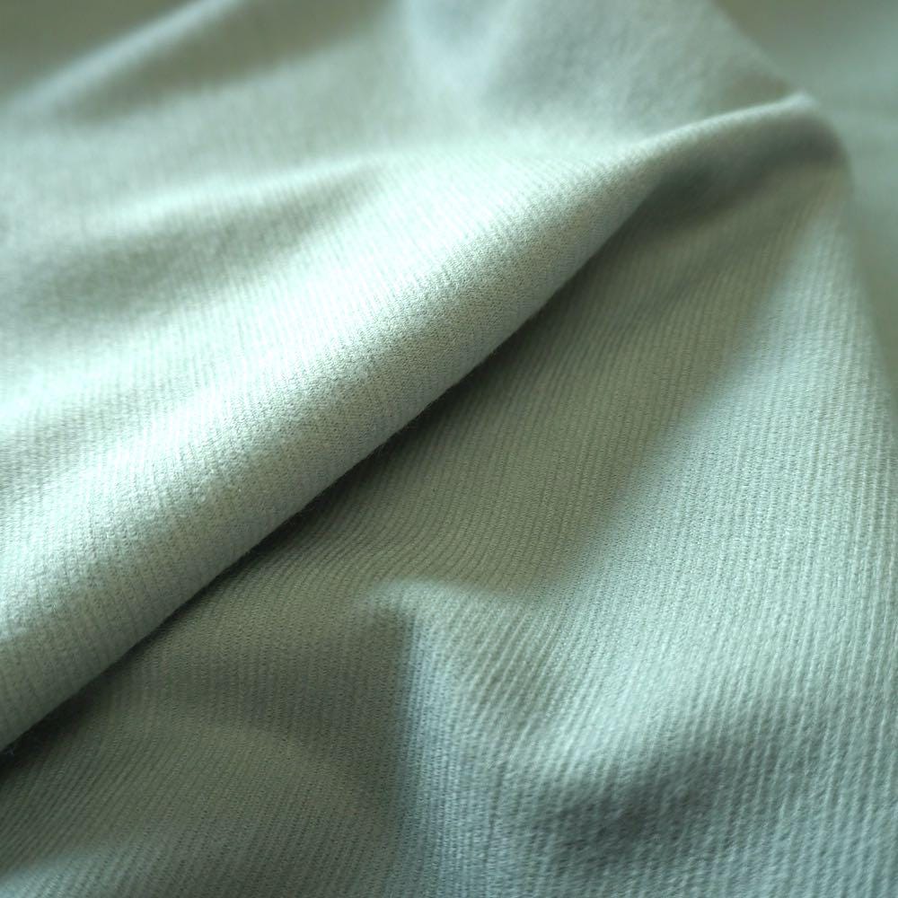 Soft Brushed Wool in Sage Green – Ideal for Cardigans